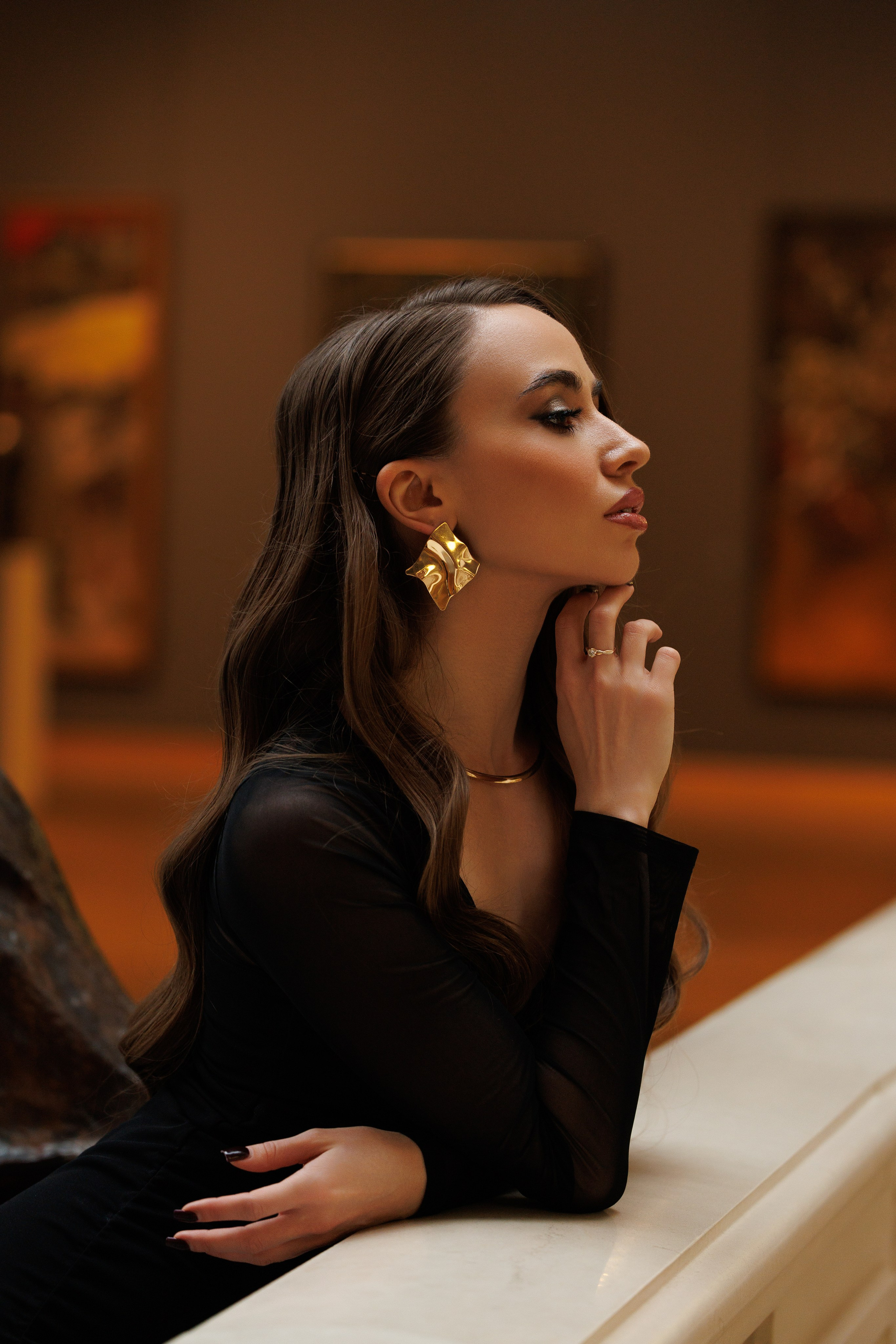 Женский портрет в студии. Фотограф Минск