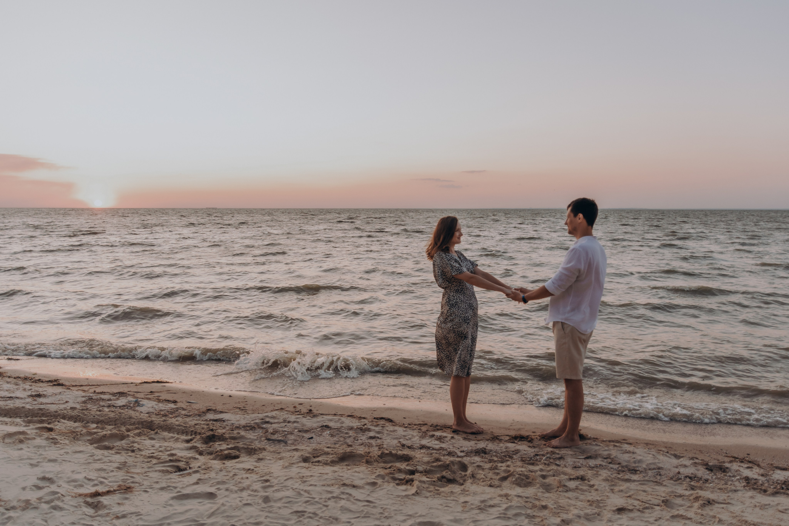 Фотосессия прогулки у моря. Семейный и детский фотограф Кущ Наташа