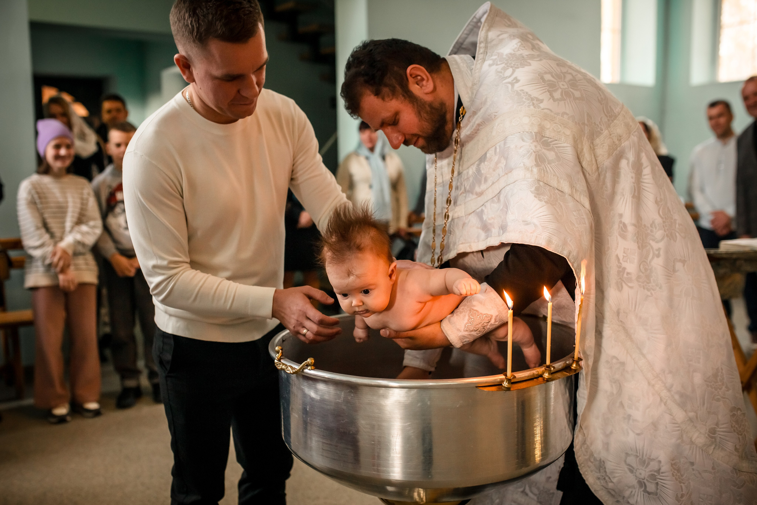 Крещение Верочки