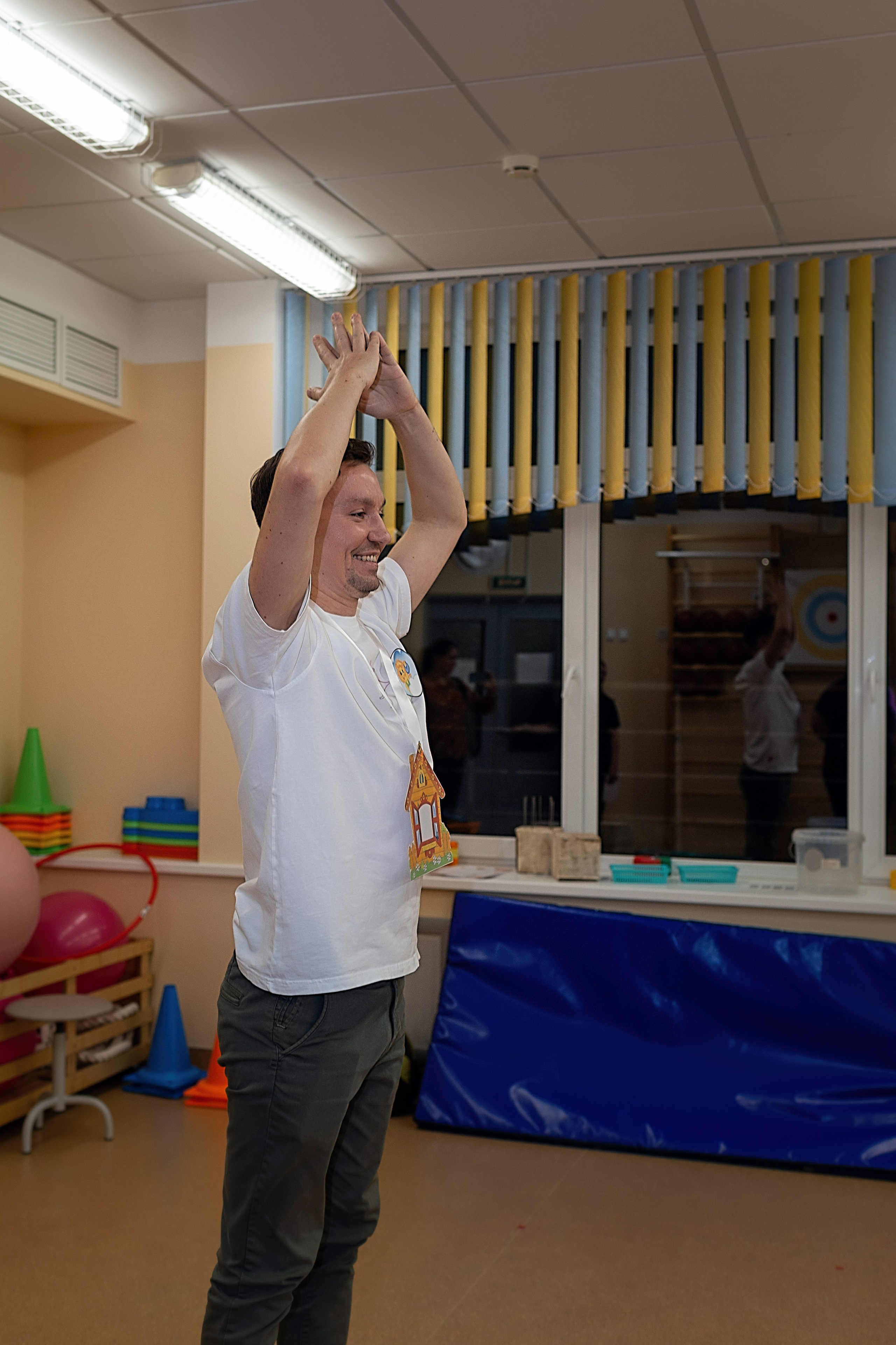 День пап в детском саду_2024. Семейный фотограф в Санкт-Петербурге