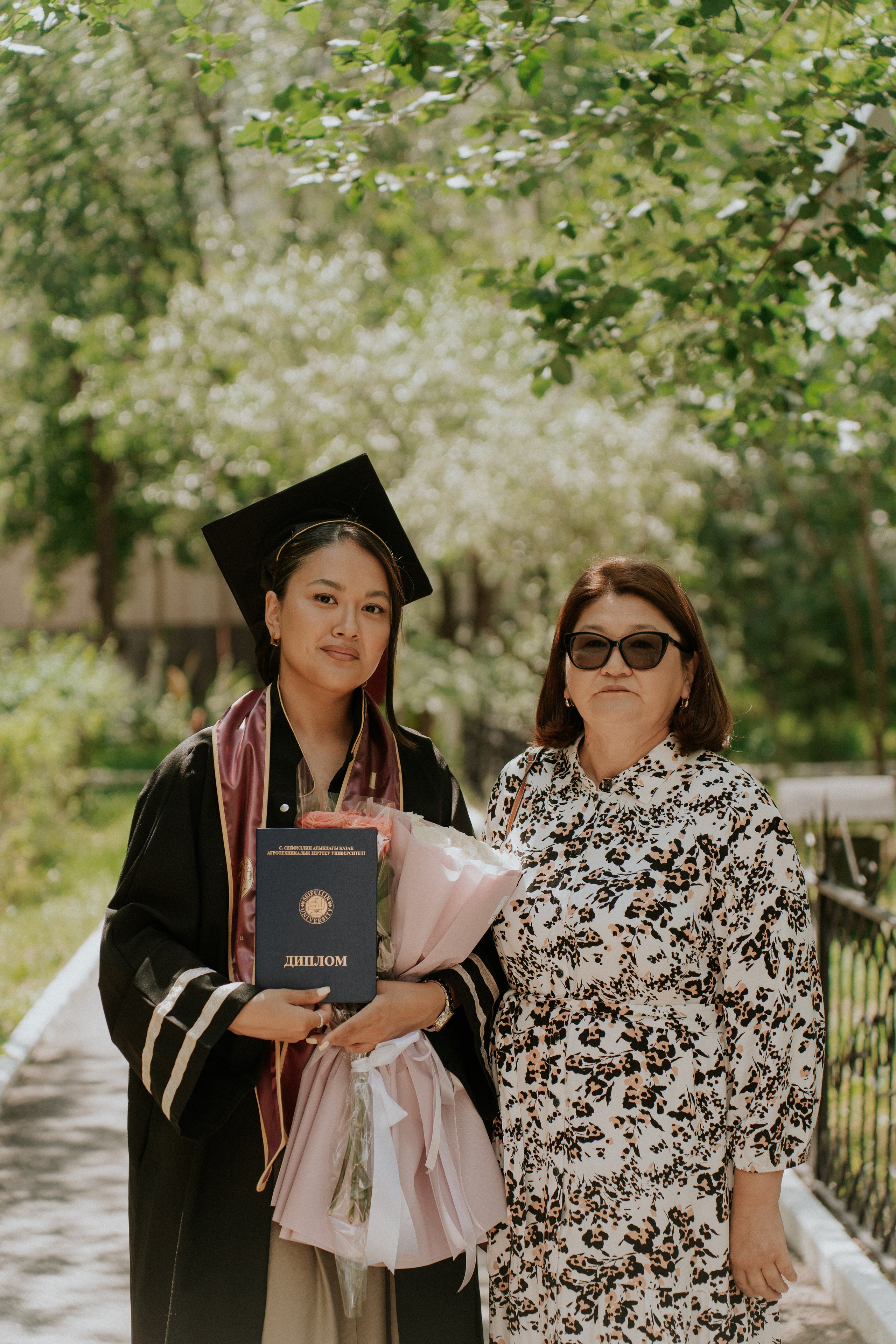 Выпускной Аграрный унивеситет. Крис Богомазова