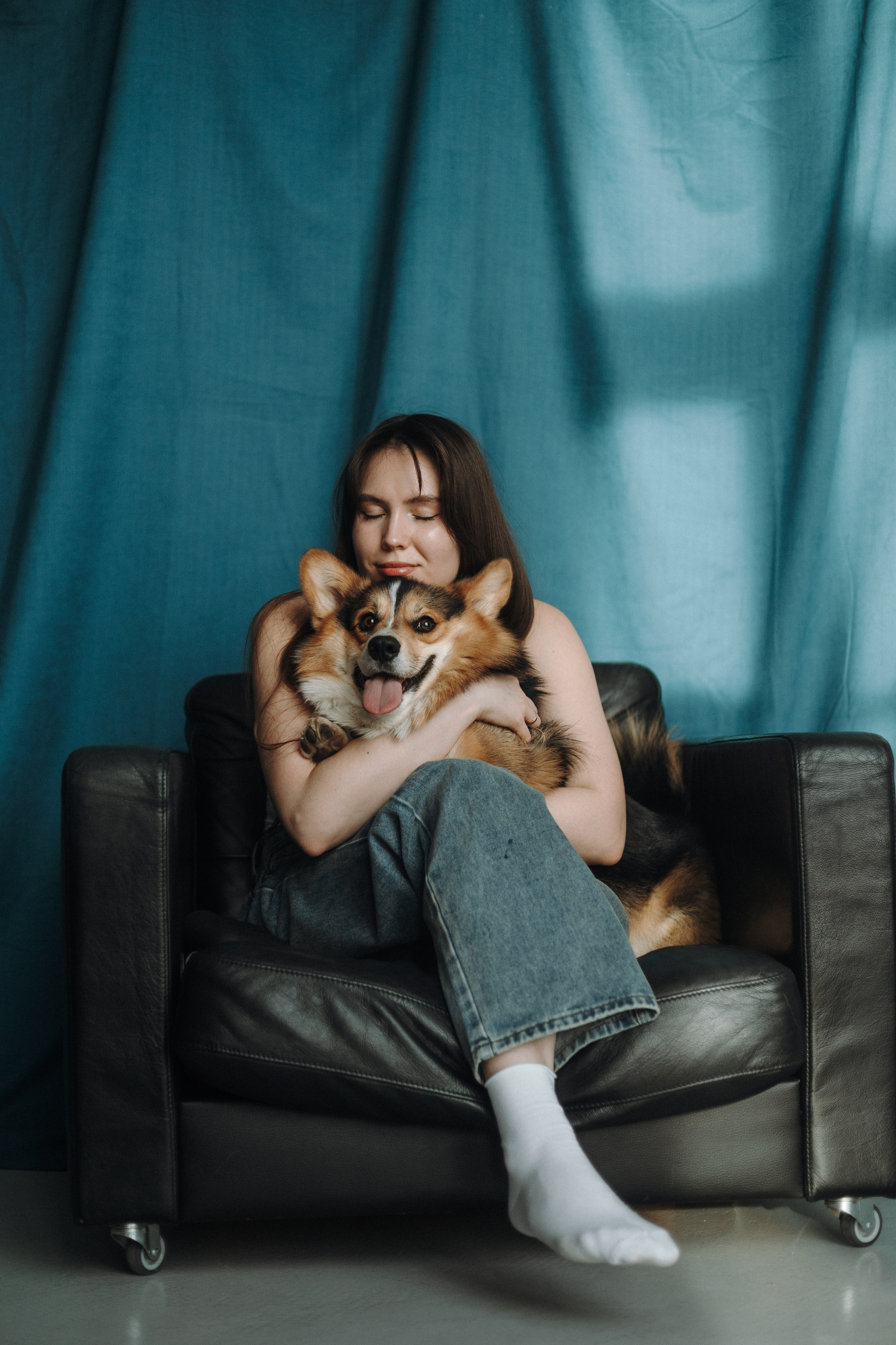 Настя и Коржик. Фотограф — Анималист | Санкт-Петербург