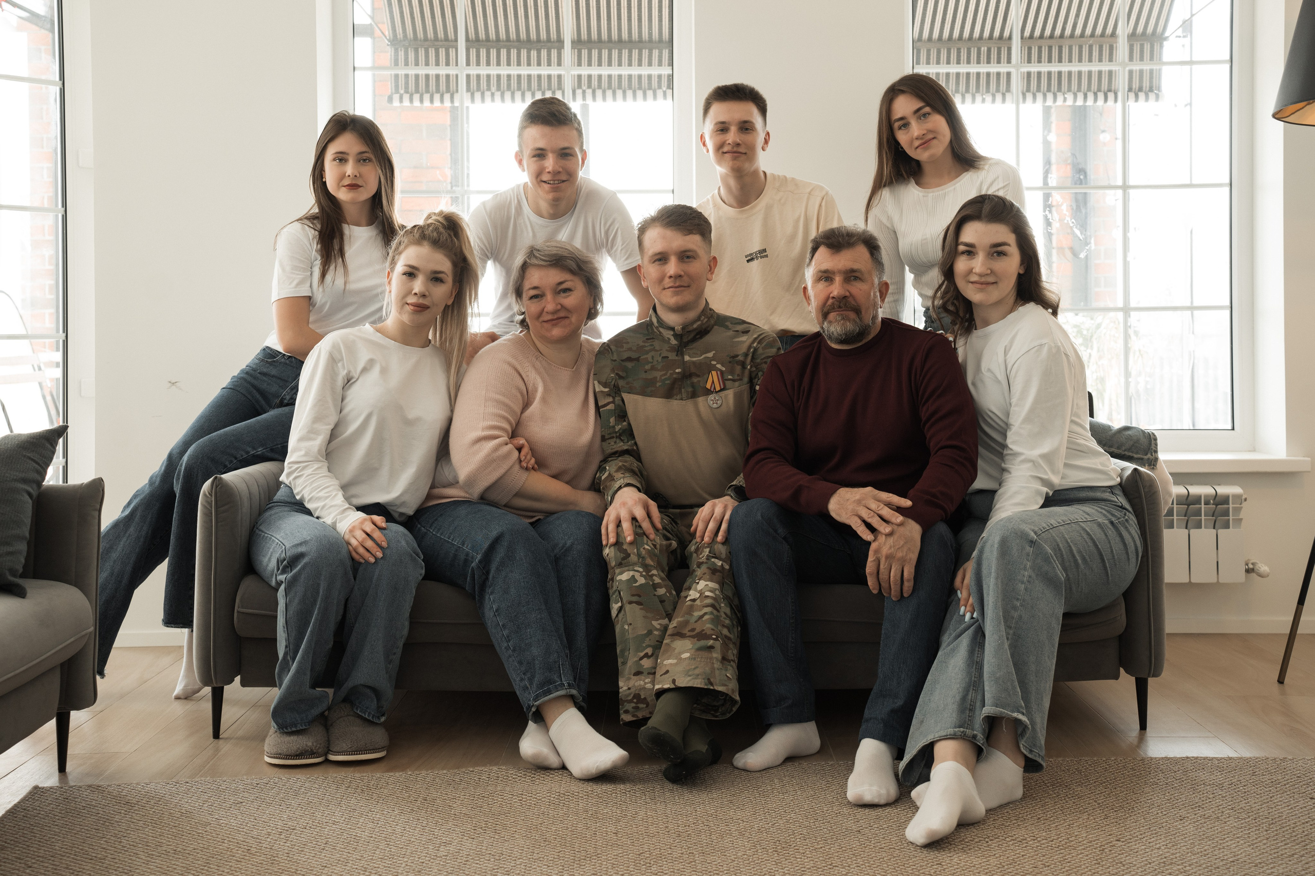Семья Десятниченко. Фотограф в Старом Осколе и Воронеже Анастасия Епифанцева