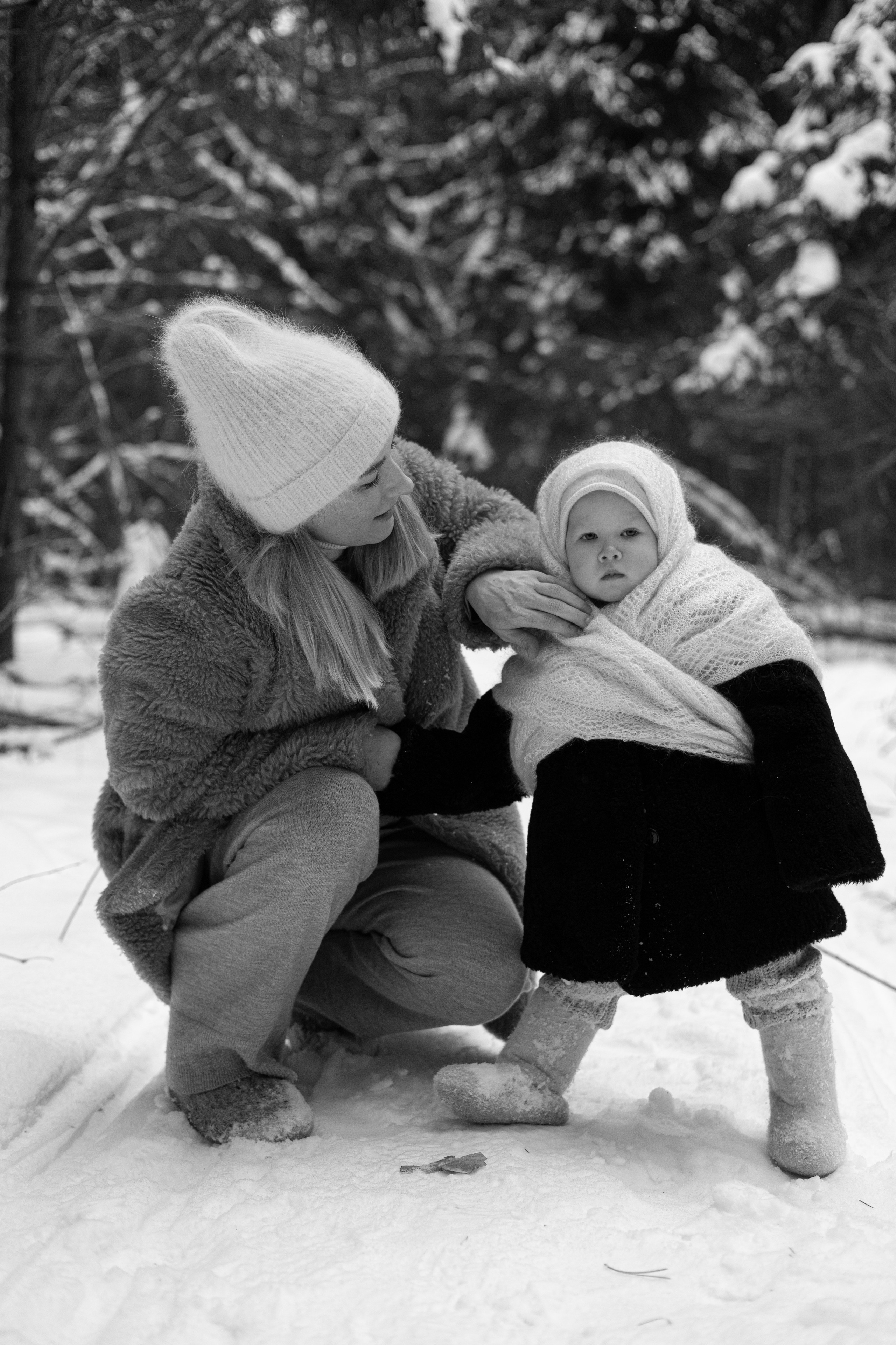 Зимняя фотопрогулка. Семейный фотограф Марья Тен. Москва, Зеленоград, Химки, Сходня