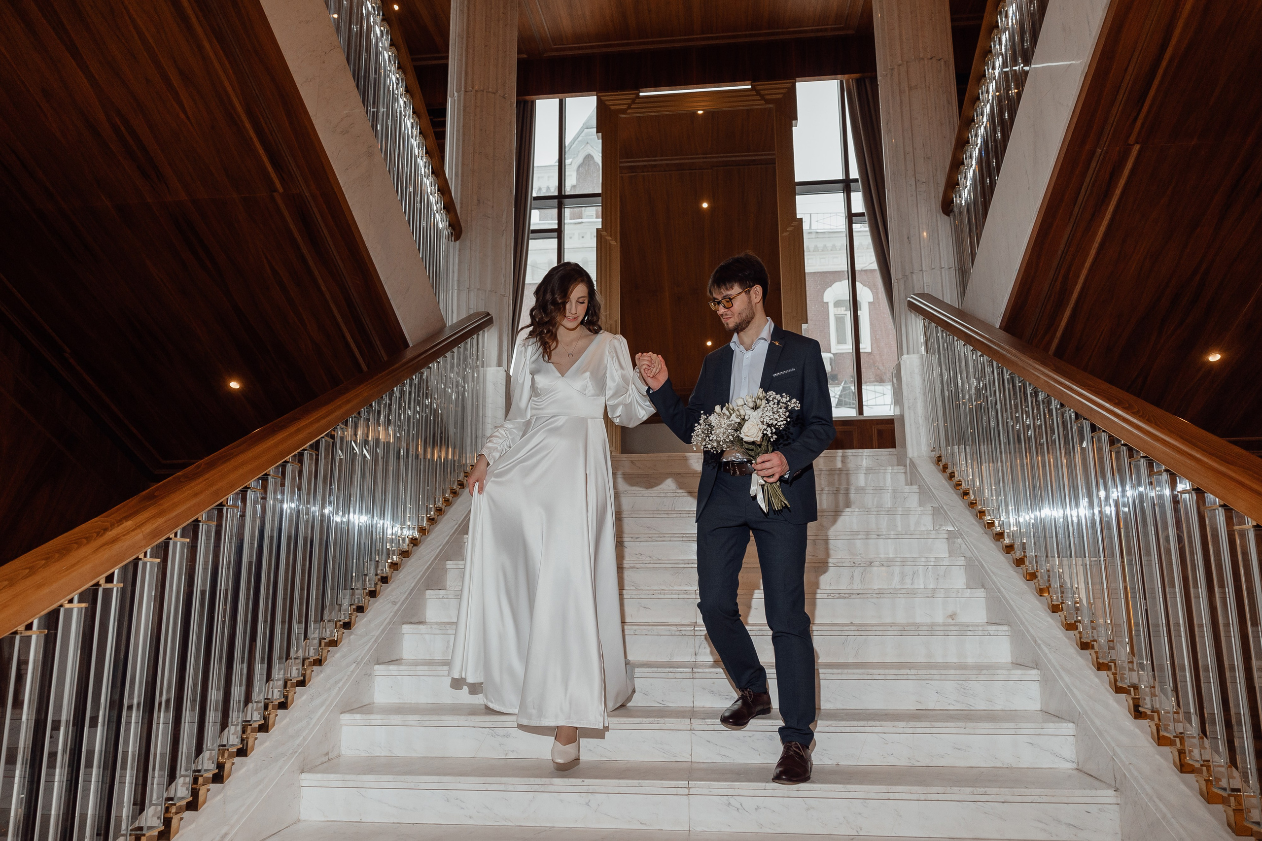 свадебная фотосессия в отеле Marriott Imperial Plaza