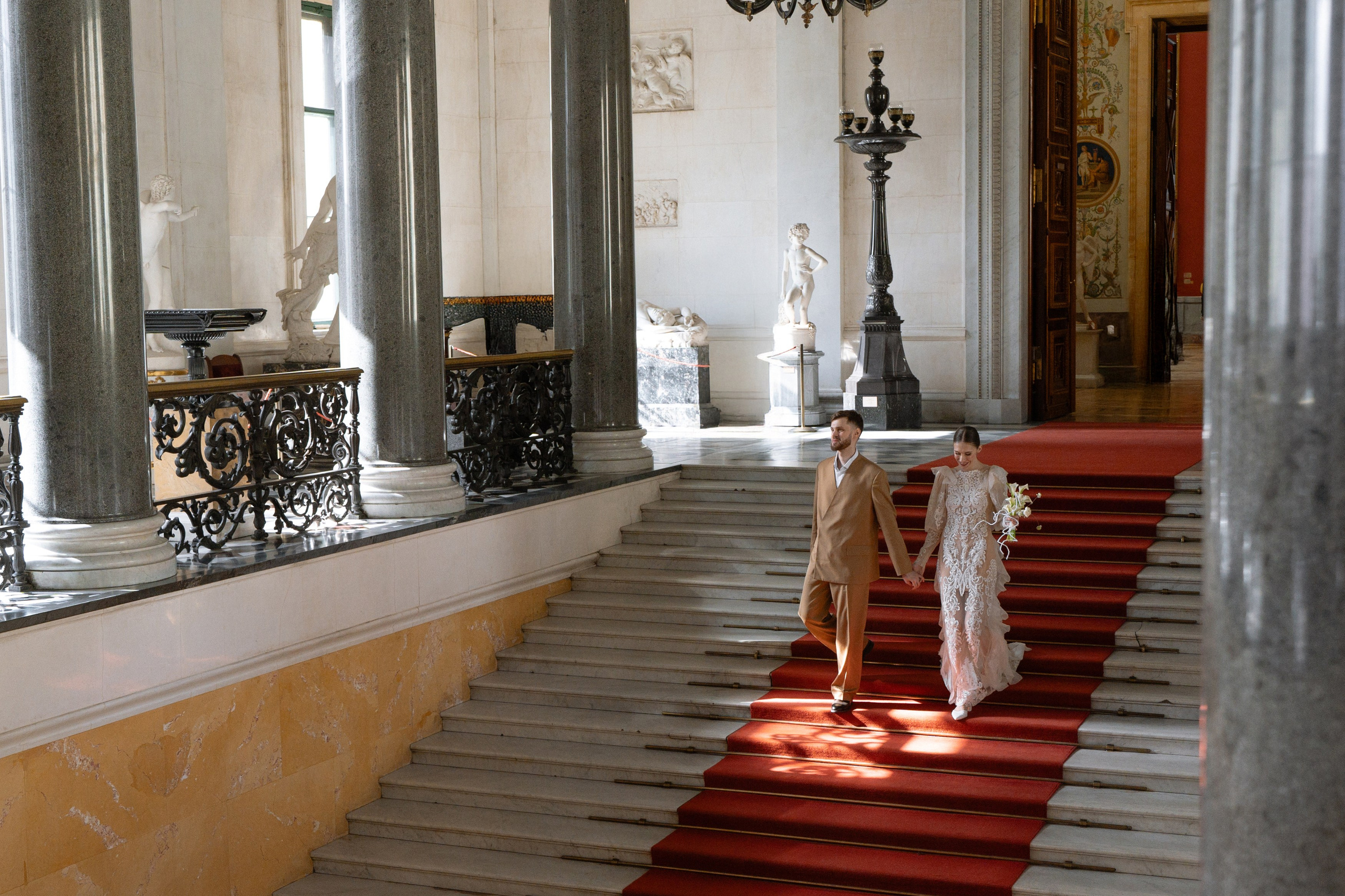 Любовь в Эрмитаже. Свадебный фотограф в Уфе Лилия Сова