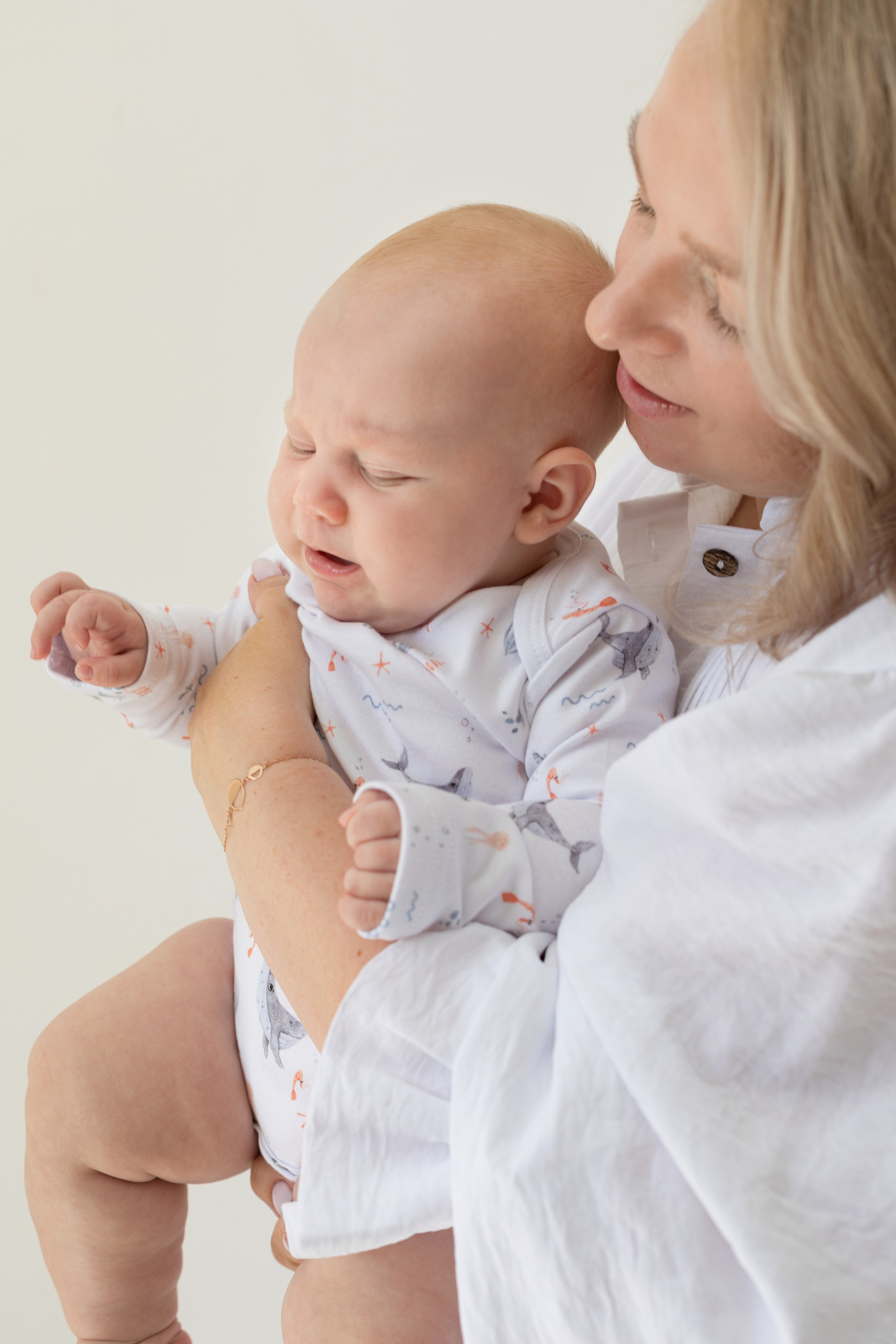 Фотосессия одежды для новорожденных детей. Детский и контент фотограф Надя Волкова Санкт-Петербург