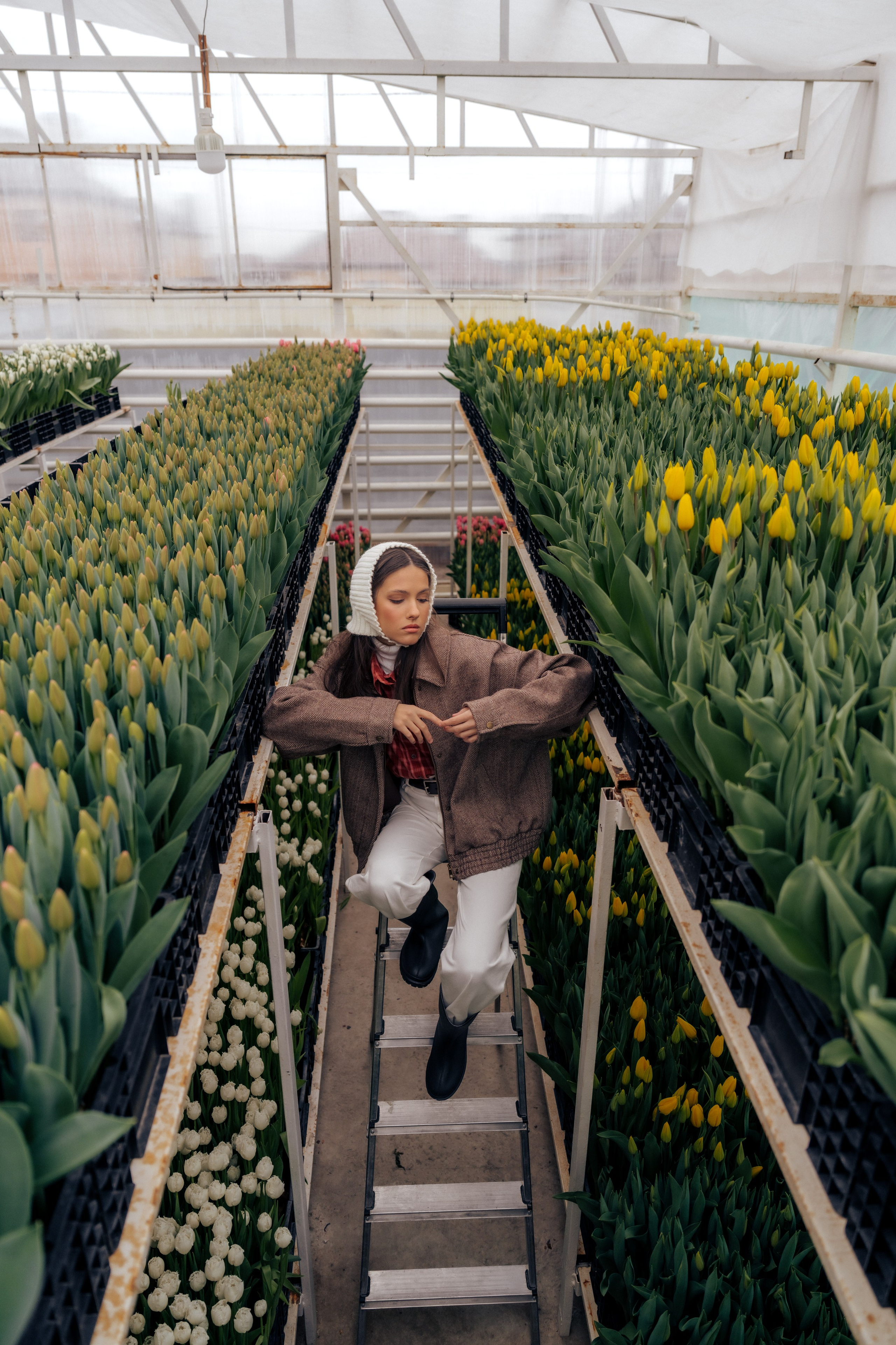 фотосессия в теплице