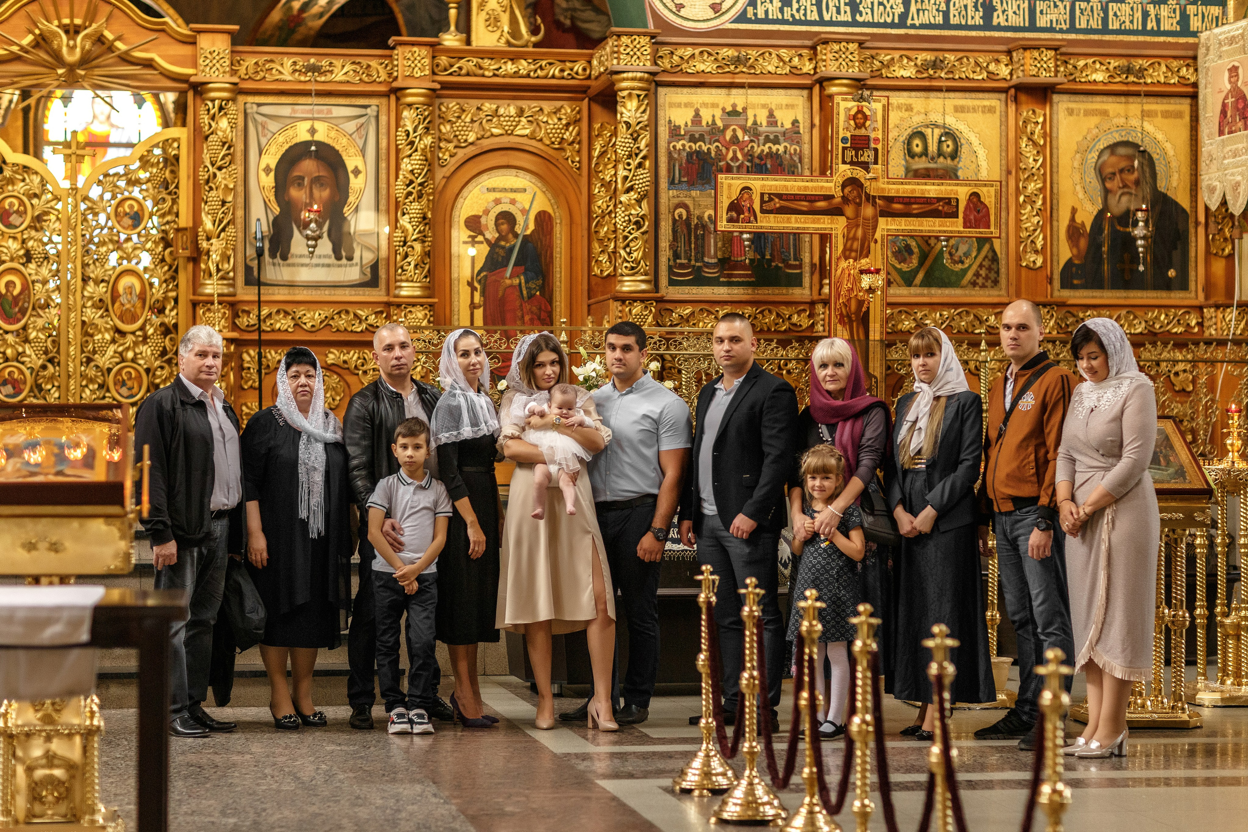 Крещение. Портретный фотограф Москва