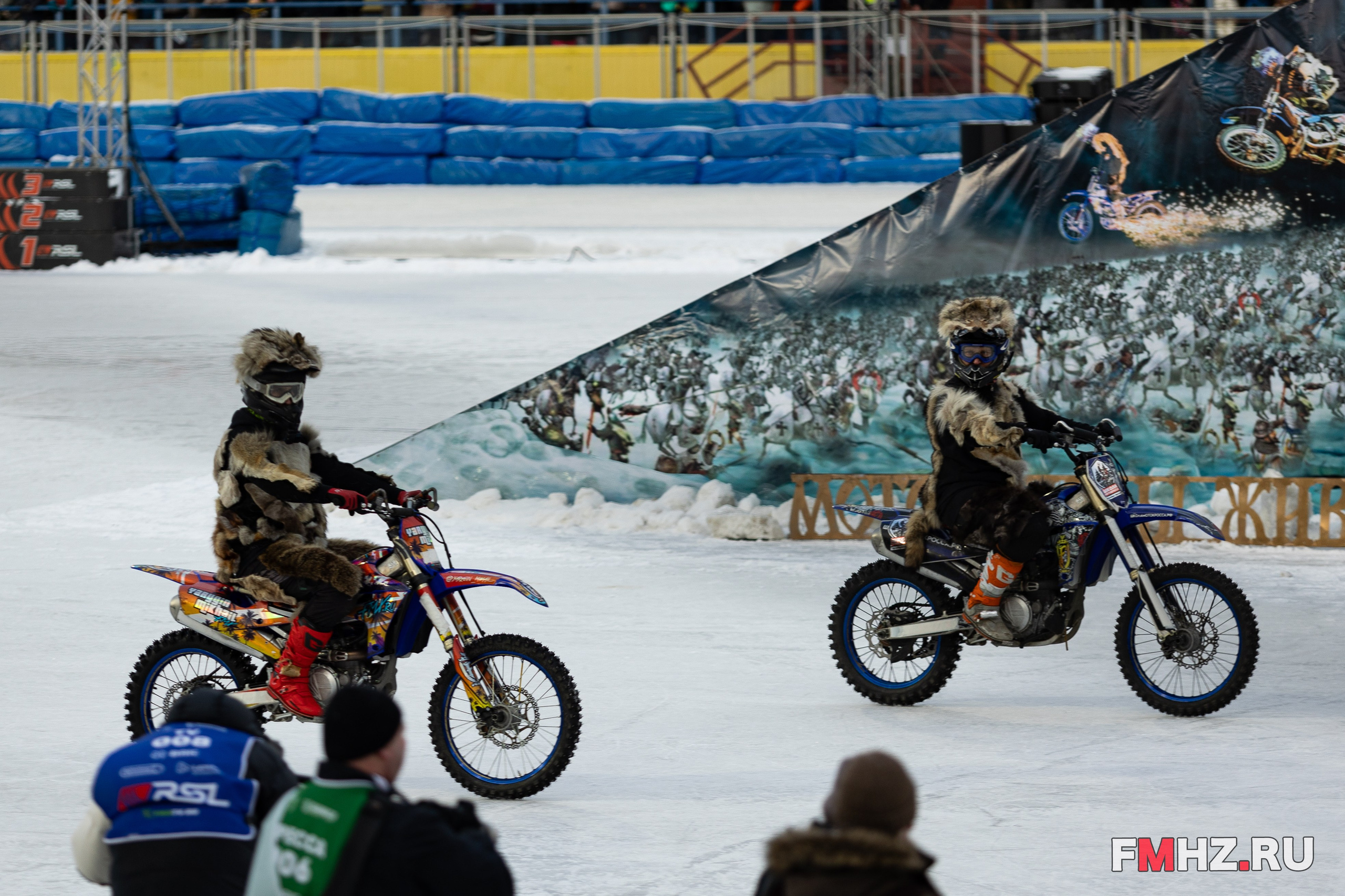 BAIC личный чемпионат России по мотогонкам на льду. 15.02.25. Фотограф Ольга Гирусова «Пантерочка» Москва