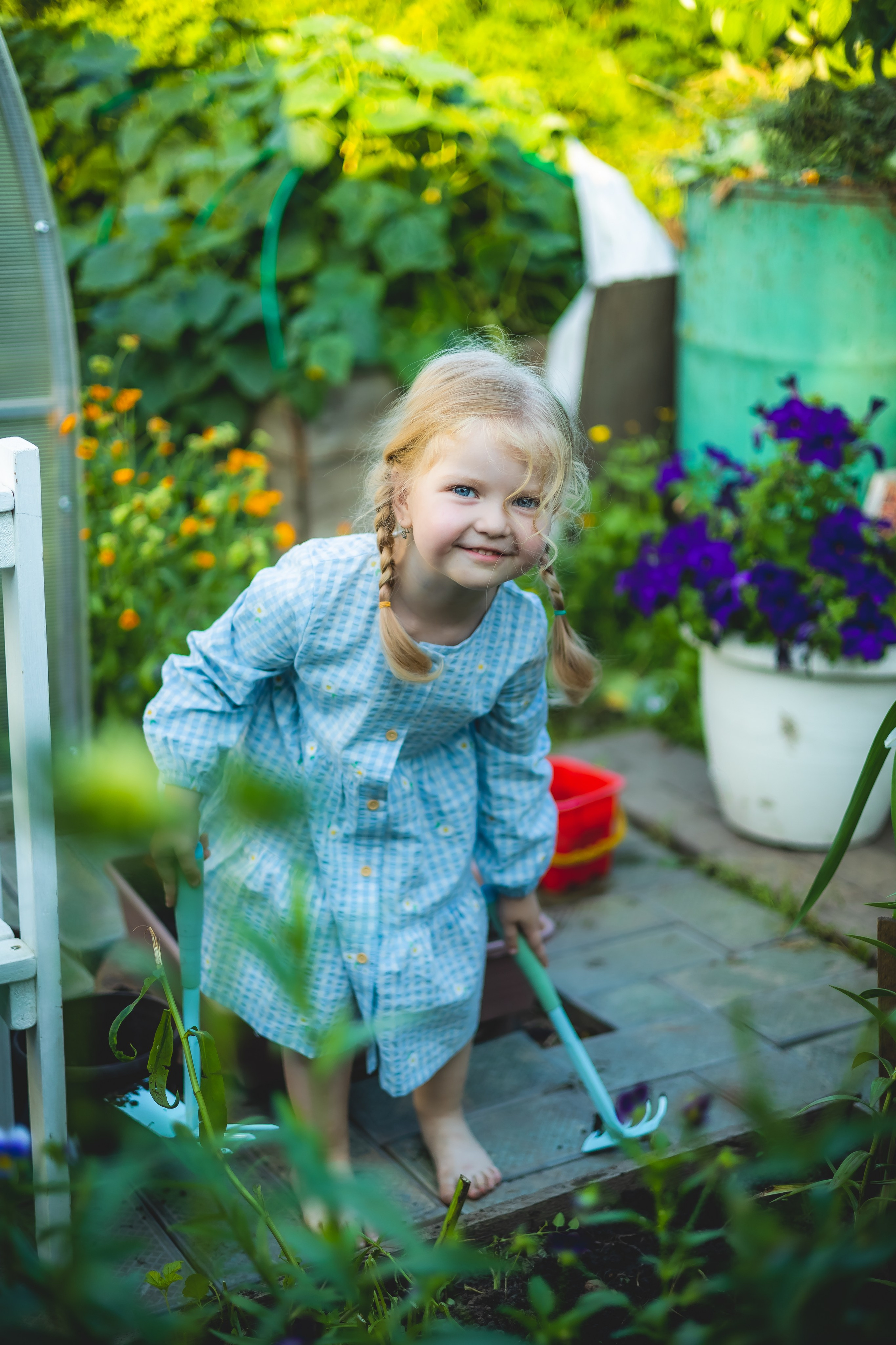 Детский Фотопроект «Огородники»