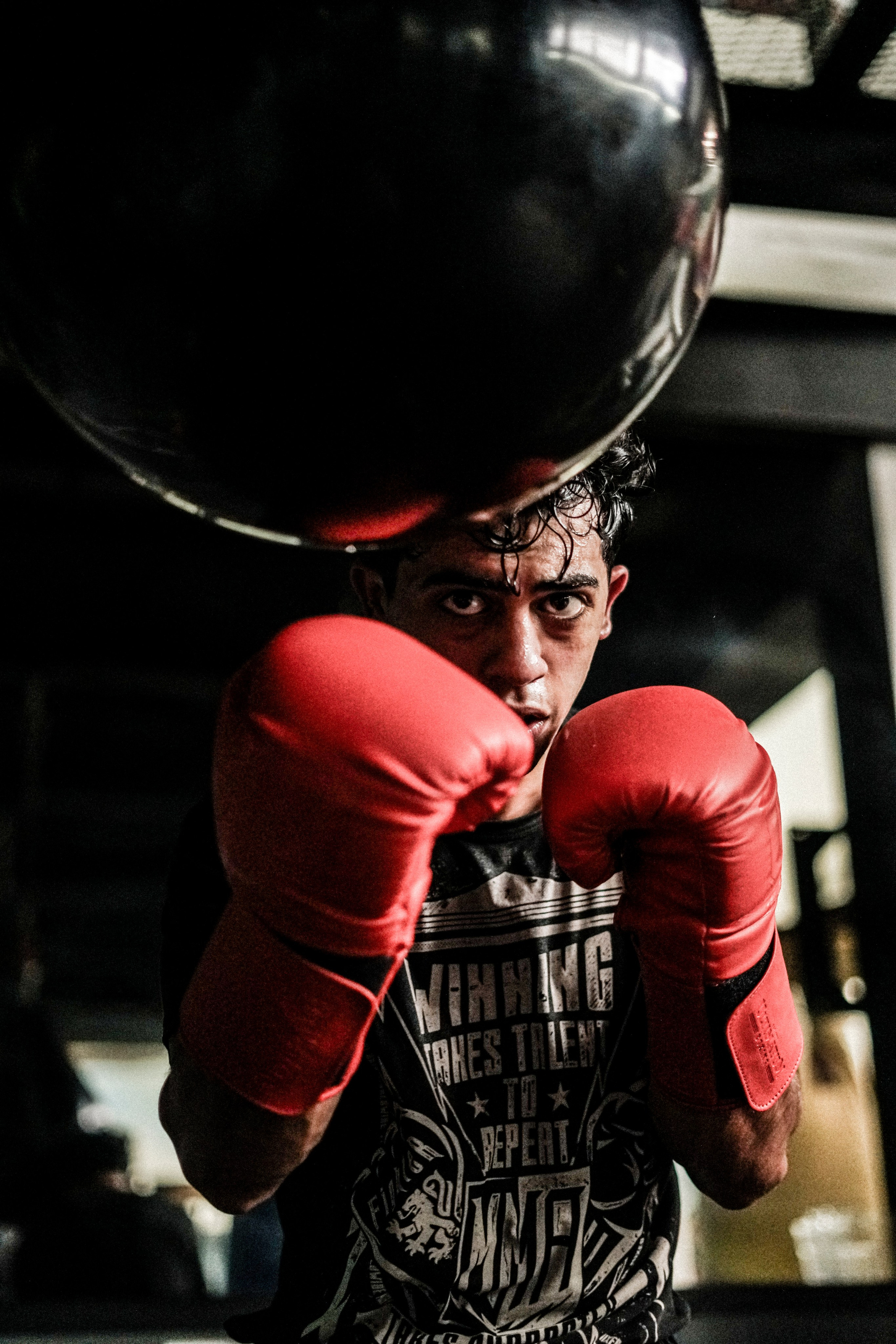 Ultimatum boxing. Not an artist, but photographer. Ivan birdman