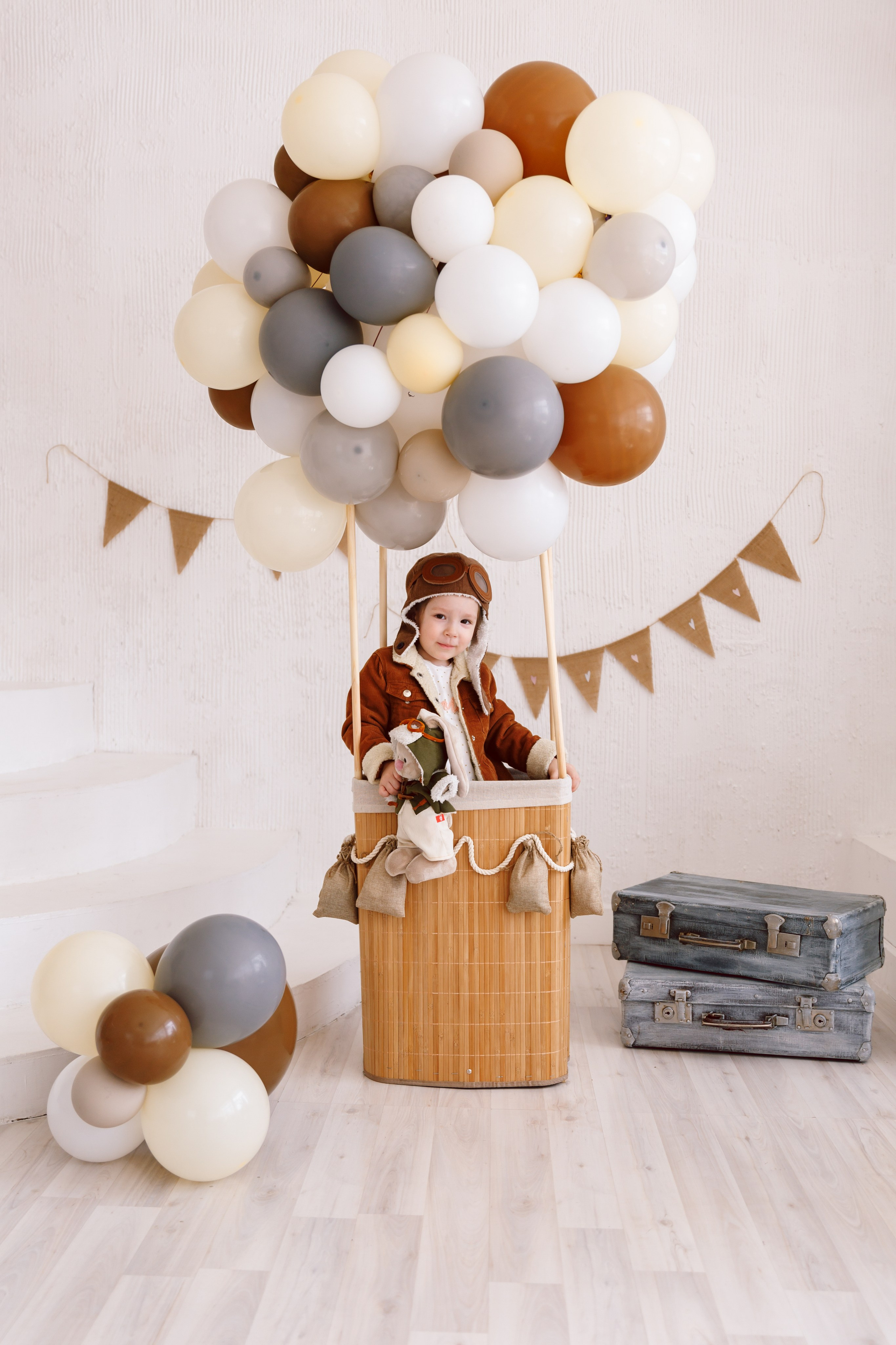 Фотодень «на воздушном шаре». Фотограф новорожденных Тверь Диана Муляева