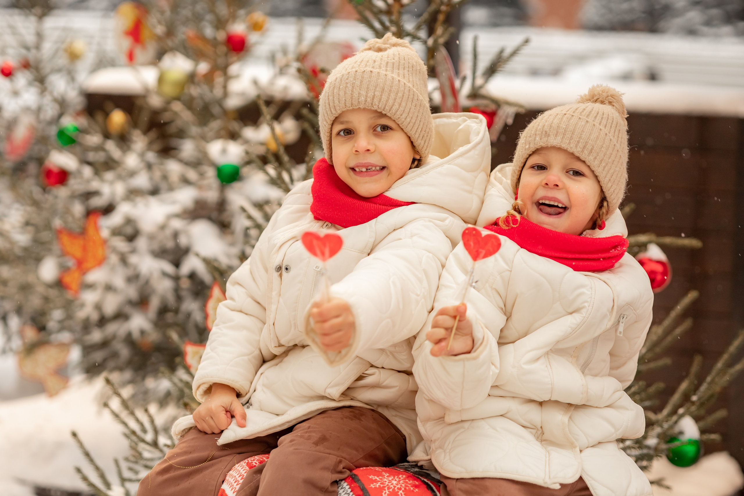 Москва новогодняя. Семейный и детский фотограф в Москве Анна Чертополох