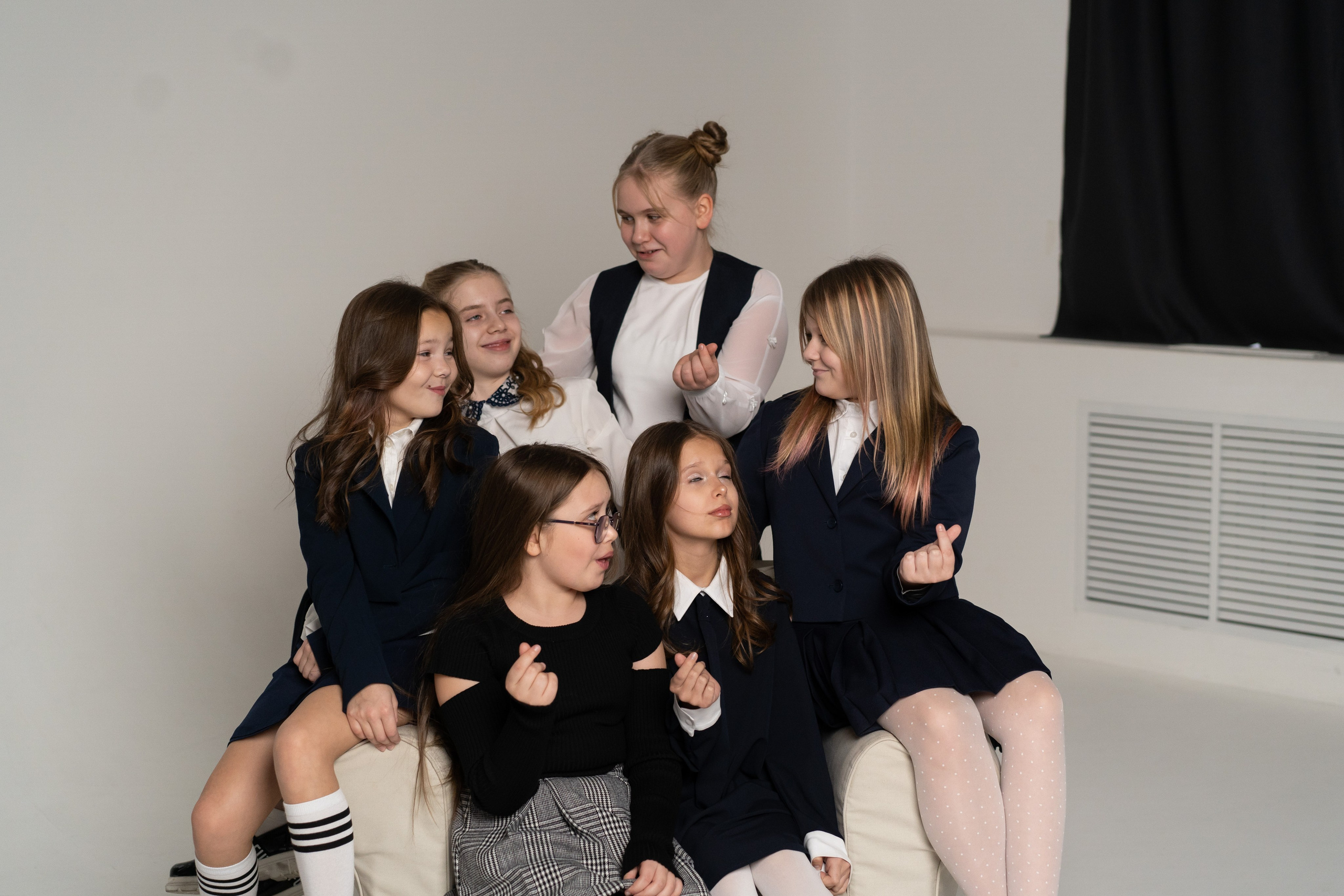 Школьники в фотостудии. Фотограф Лютикова Ирина, Тюмень, Москва