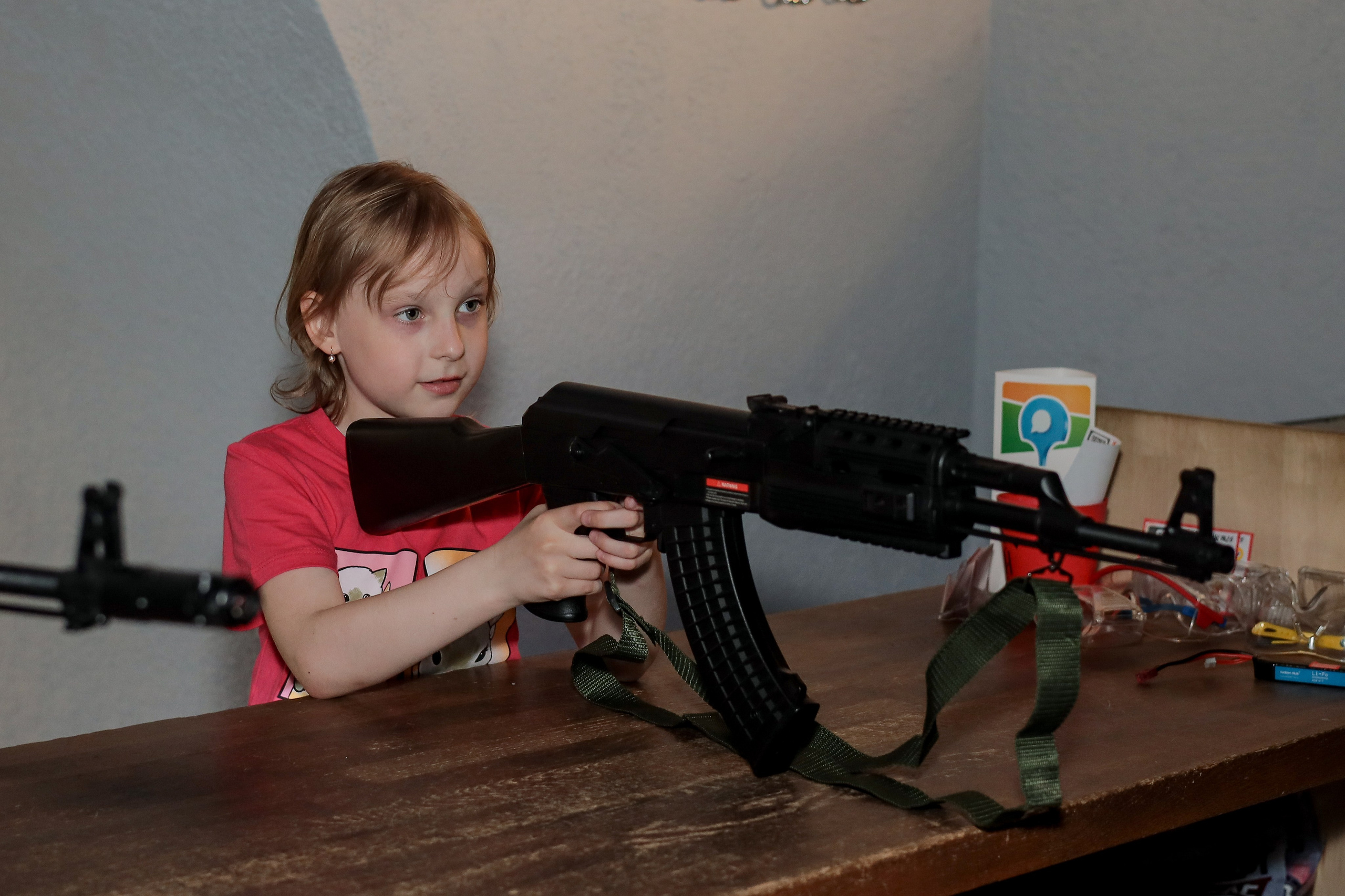 День рождение в стрелковом клубе. Фотограф Надршина Лилия