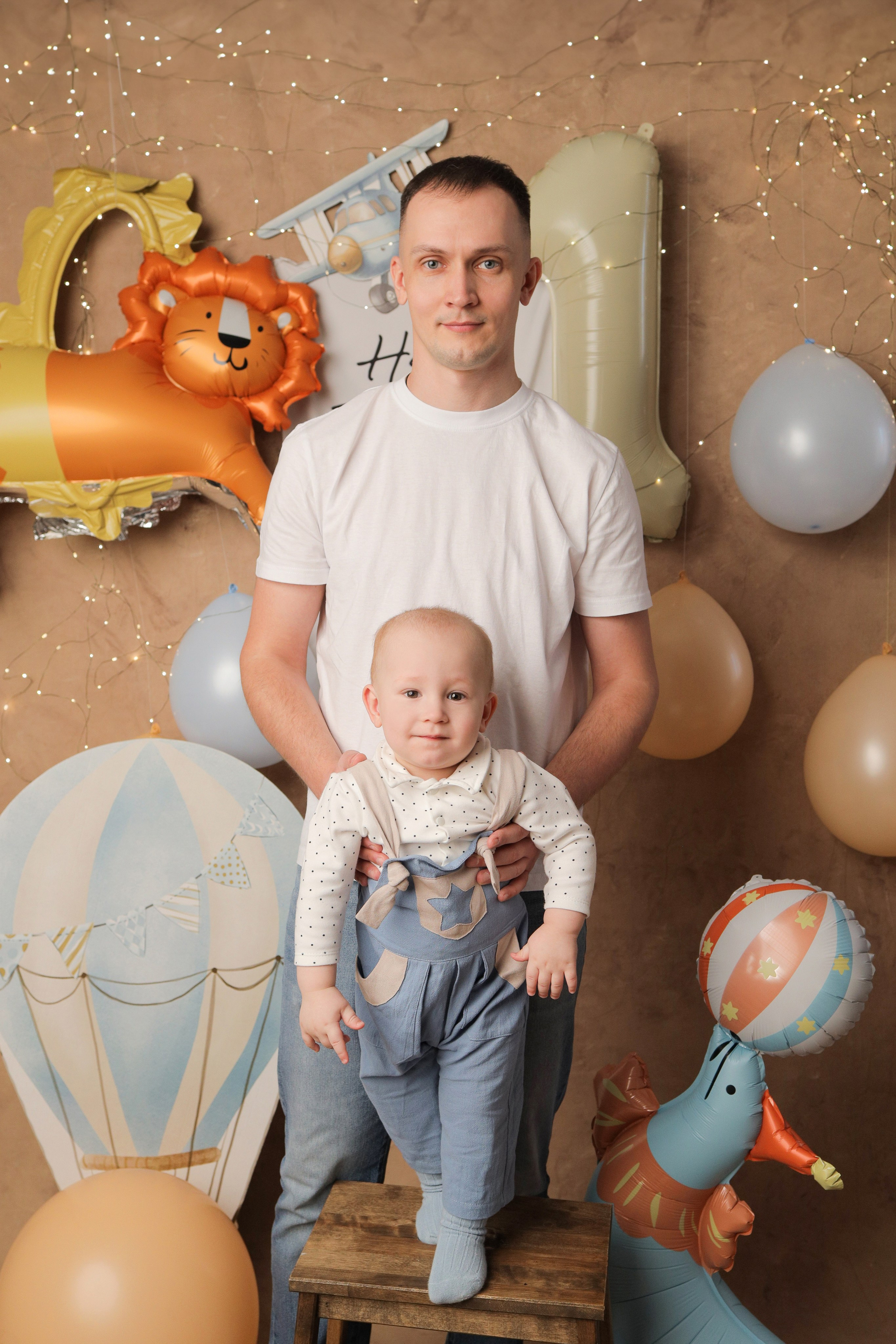 Годовасие — мальчики. Фотограф новорожденных в Новокузнецке Анна Горошникова
