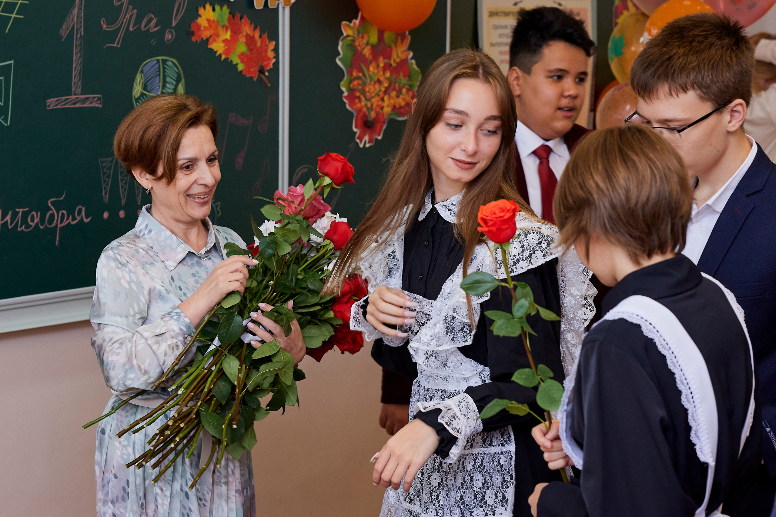 1 сентября 9 класс. Фотостудия «Юла»