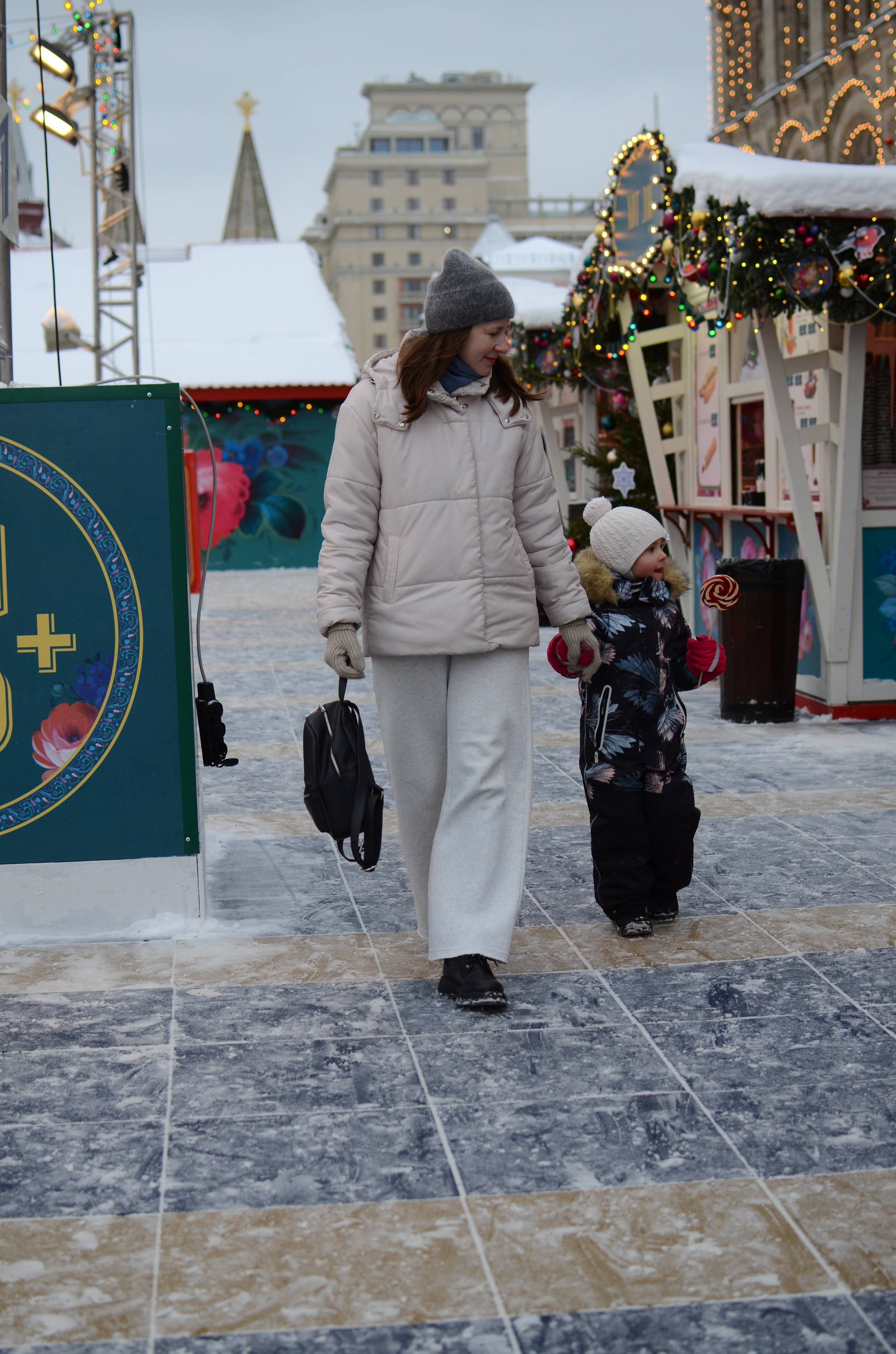 Прогулка на Красной Площади. Семейный фотограф г. Москва