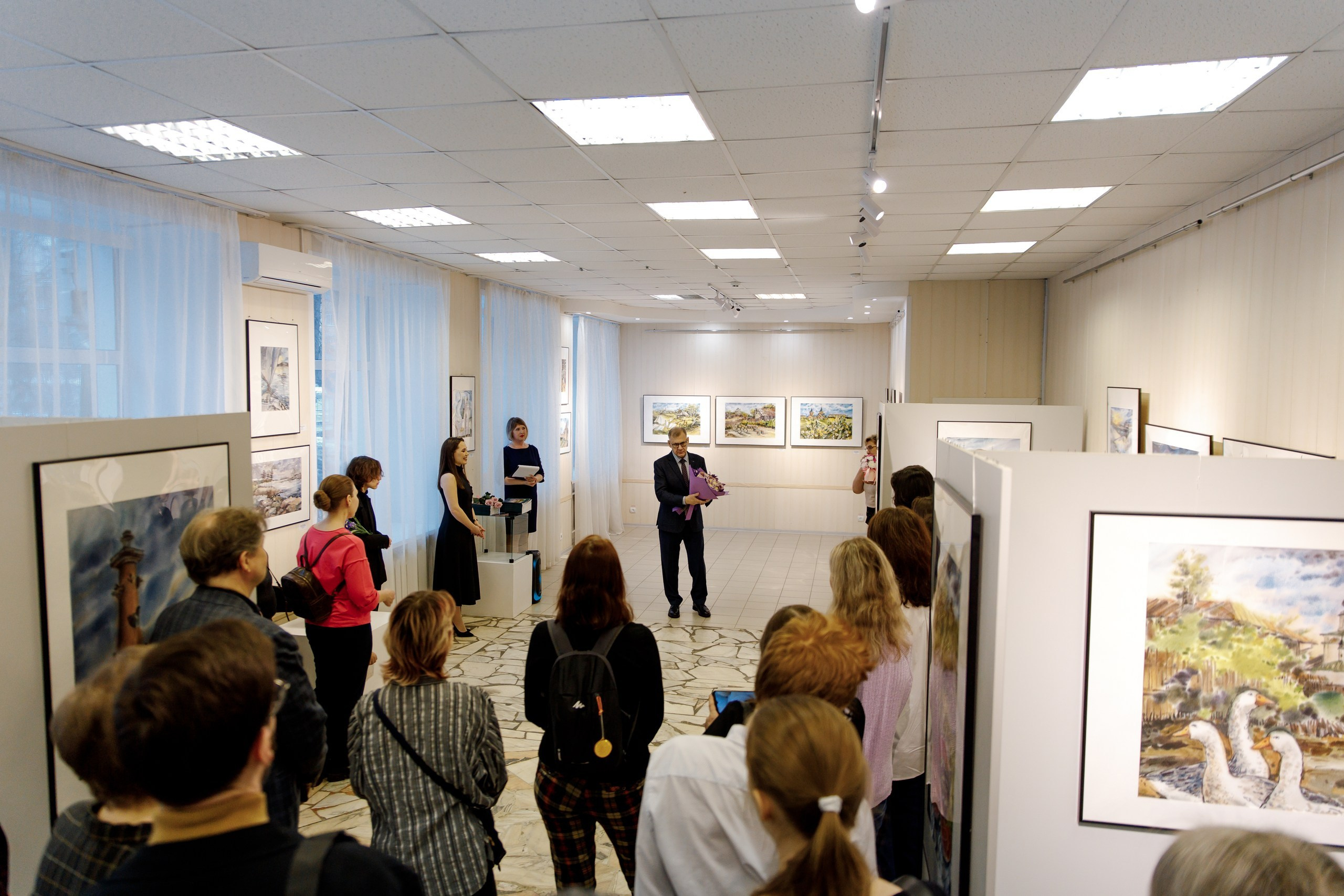 Первая персональная выставка. Главная