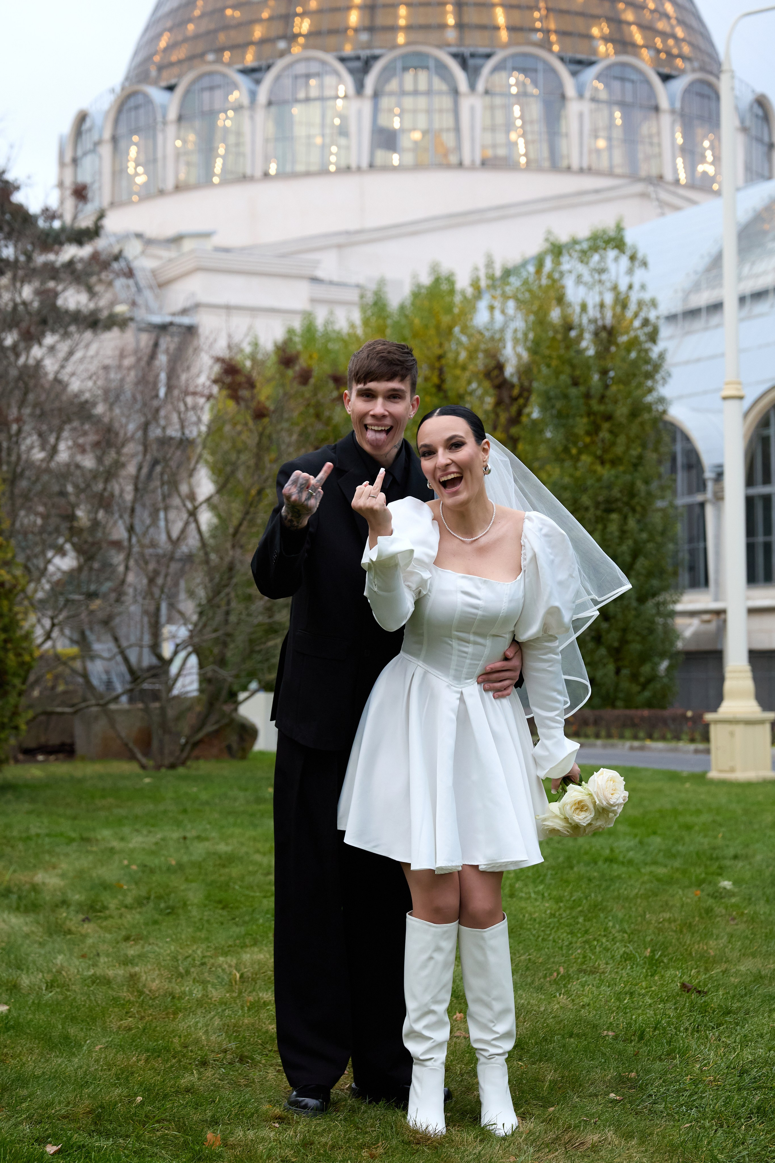 Елизавета и Артем. Роспись на ВДНХ и коротка прогулка. Любовь Юсупова. Фотограф