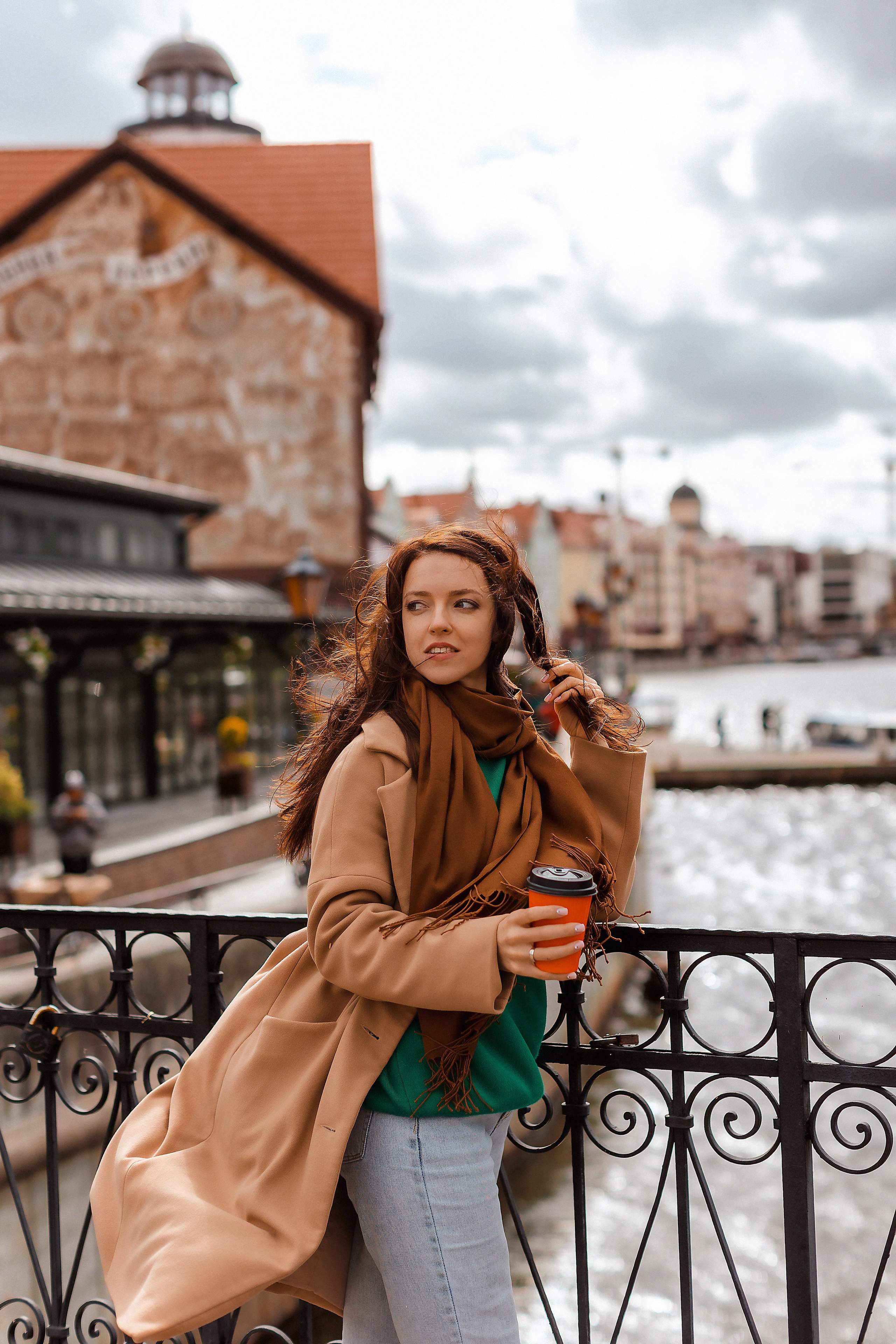 Прогулка по Рыбной деревне и острову Канта, осень. Фотограф в Калининграде свадебная фотография, репортажная, фотосессии