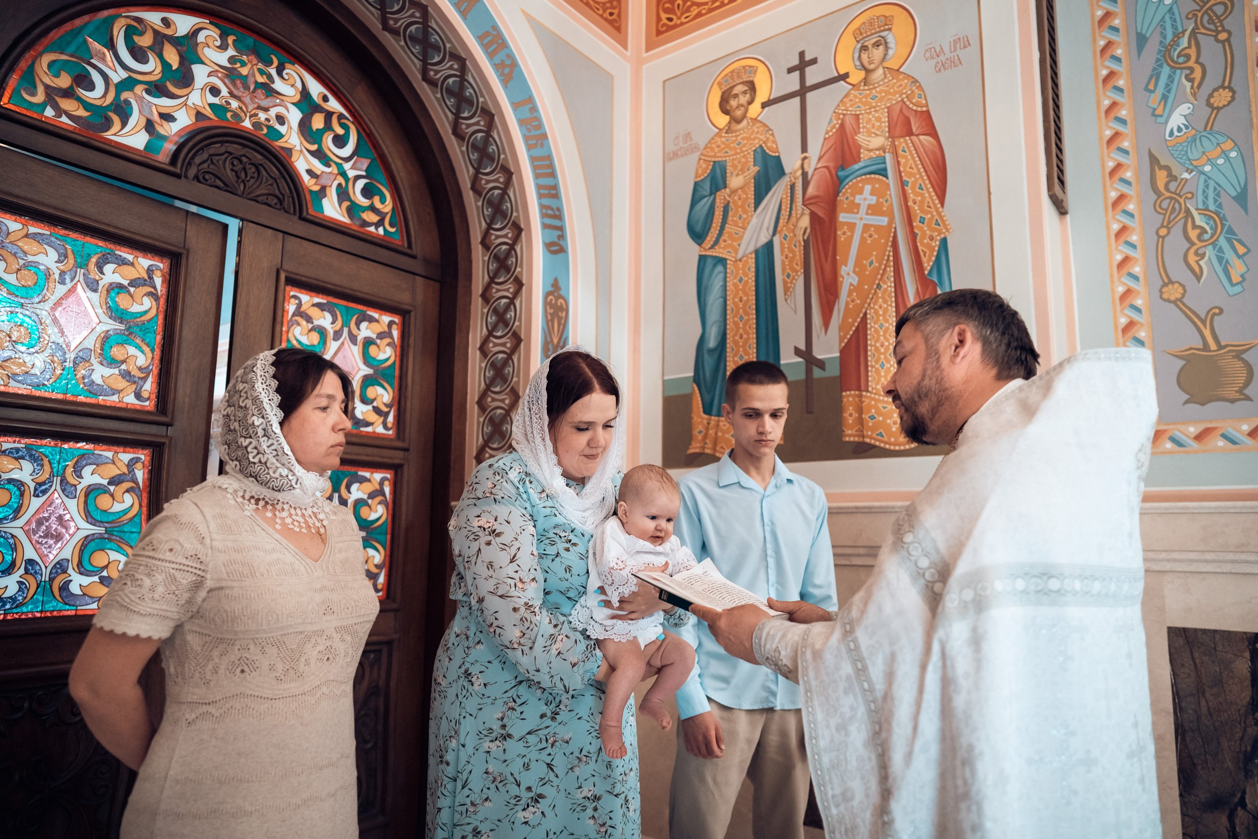 Крещение в Александро-Невском соборе Симферополь. Церковный фотограф Севастополь
