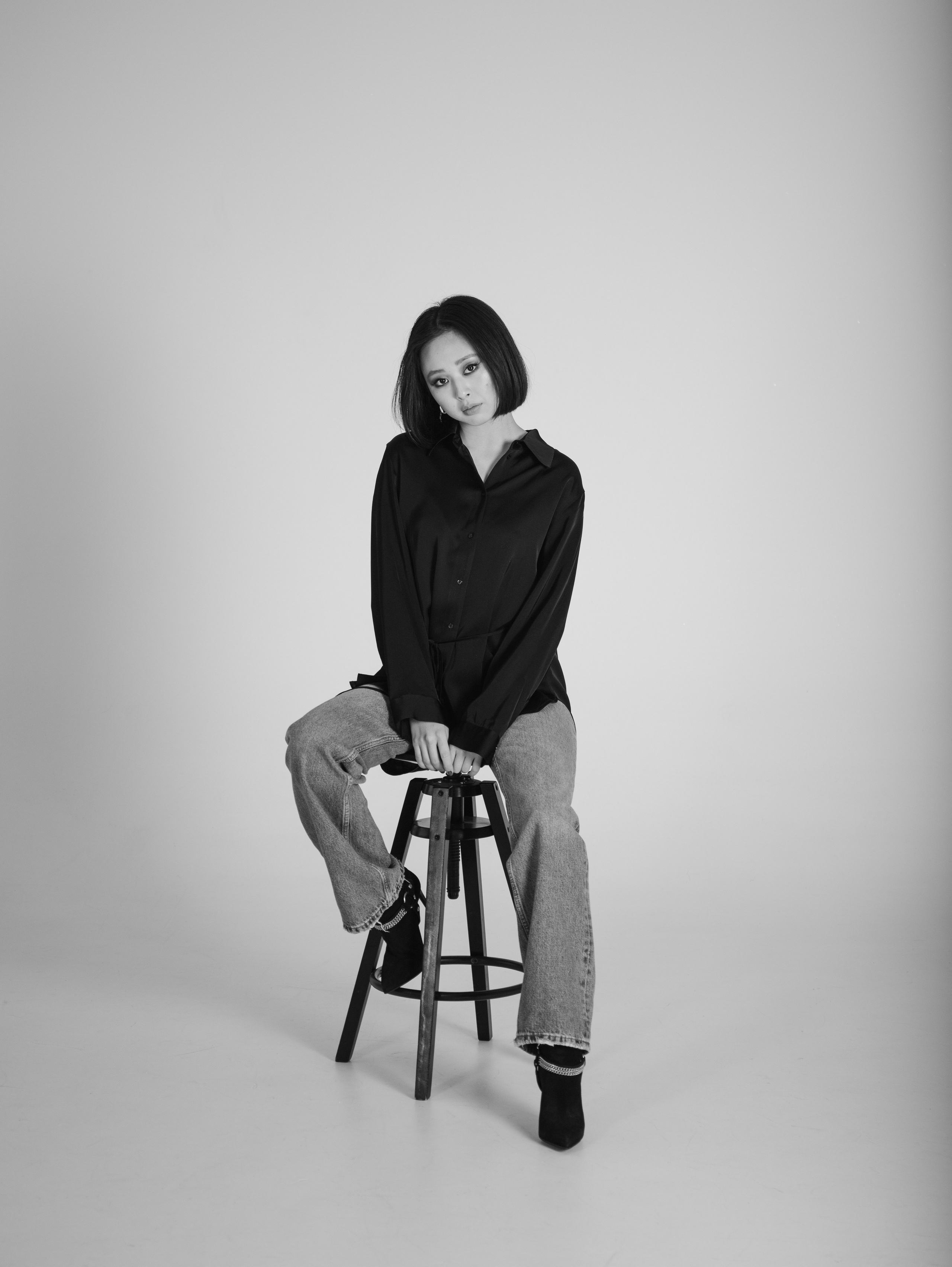 На циклораме. Свадебный и семейный фотограф в Москве Мила Широких