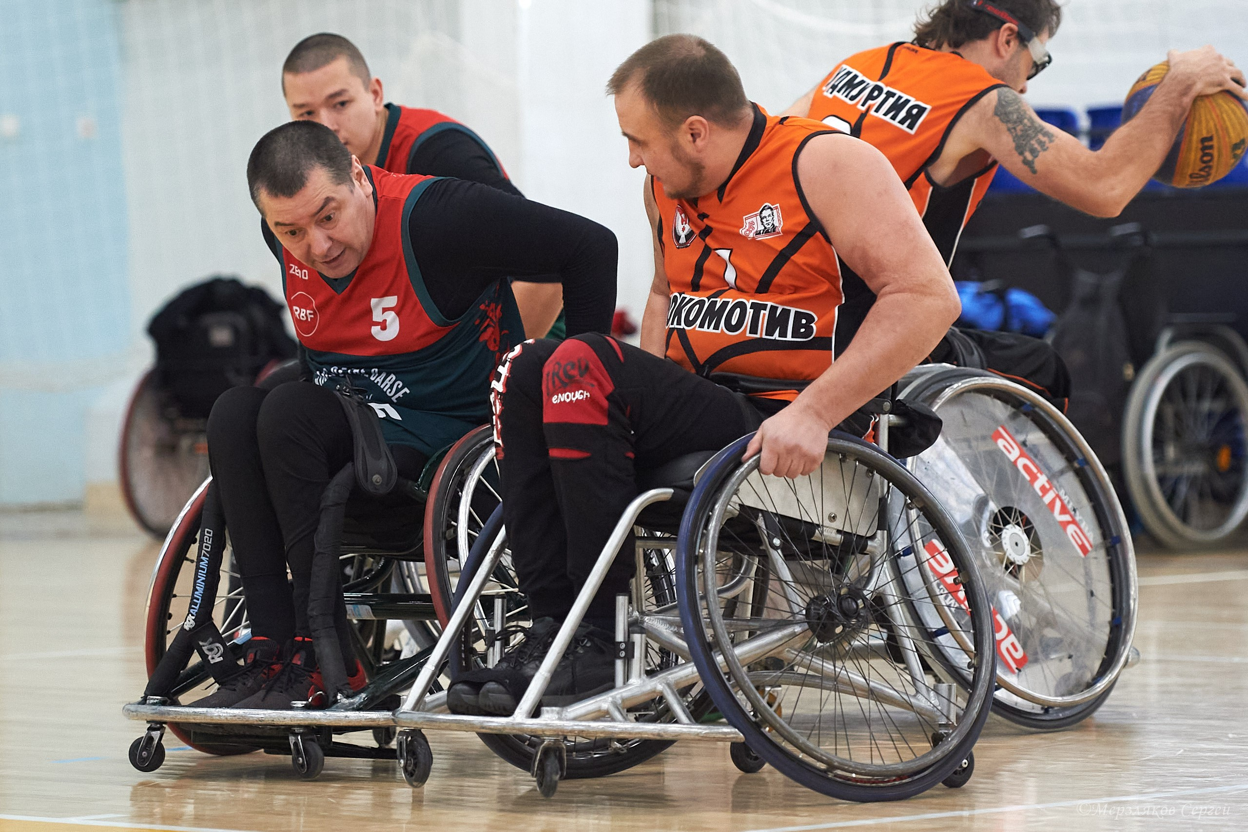 X традиционный Рождественский турнир по баскетболу на колясках. Ижевск. Спортивный репортажный фотограф в Ижевске Сергей Мерзляков