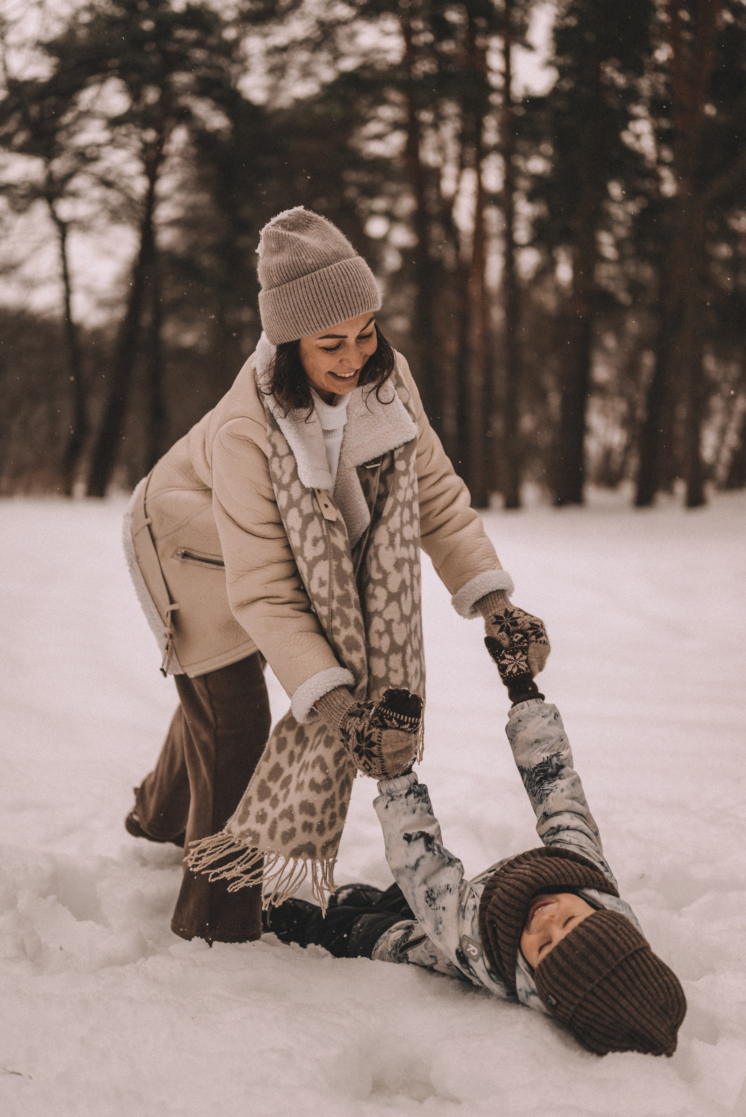 Сергей и Наталья с Ксюшей и Максимом. Фотограф Кристина Пархоменко