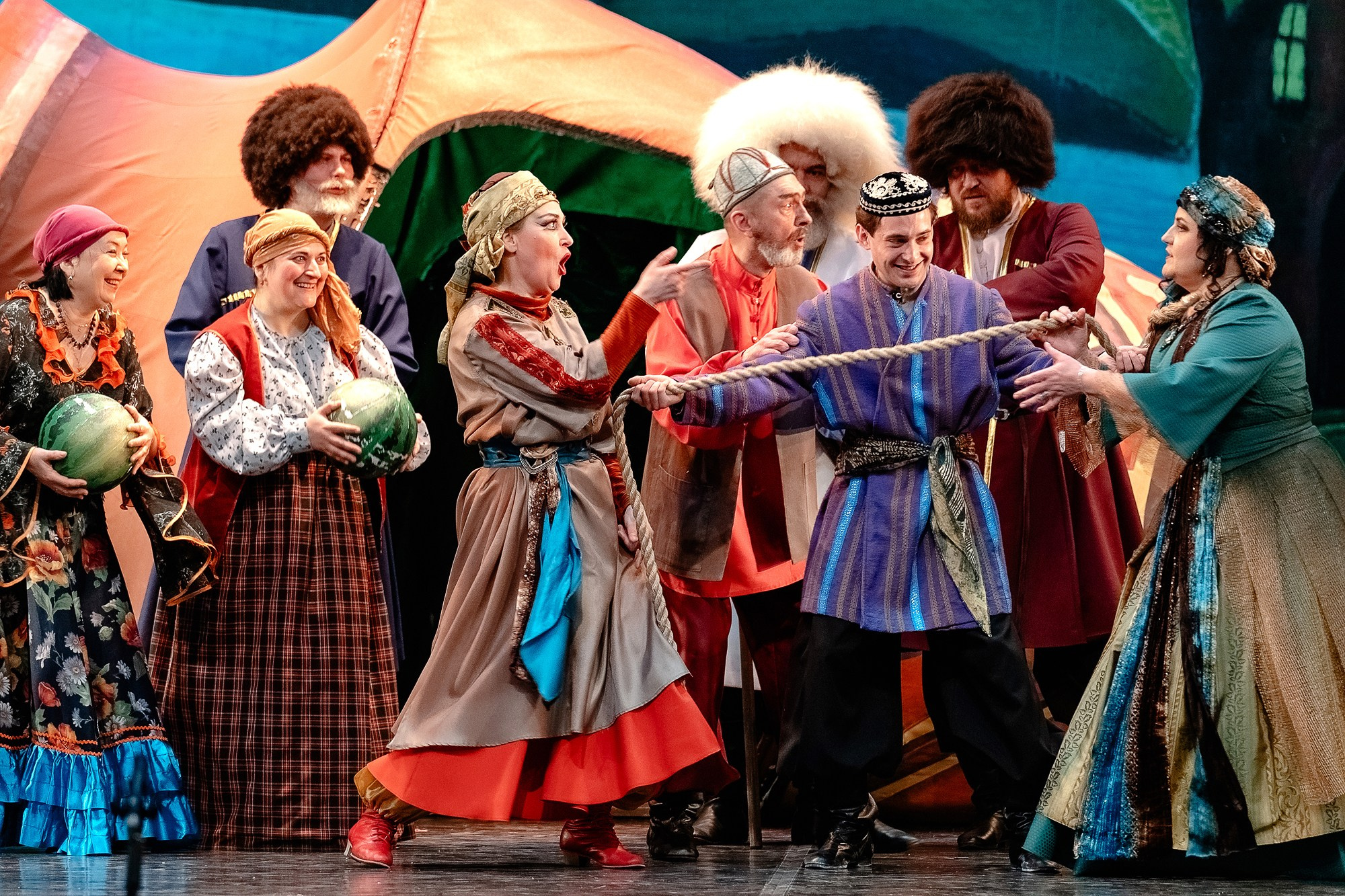 Театр оперы и балета им. Яушева. Музыкальная комедия «Ханума»