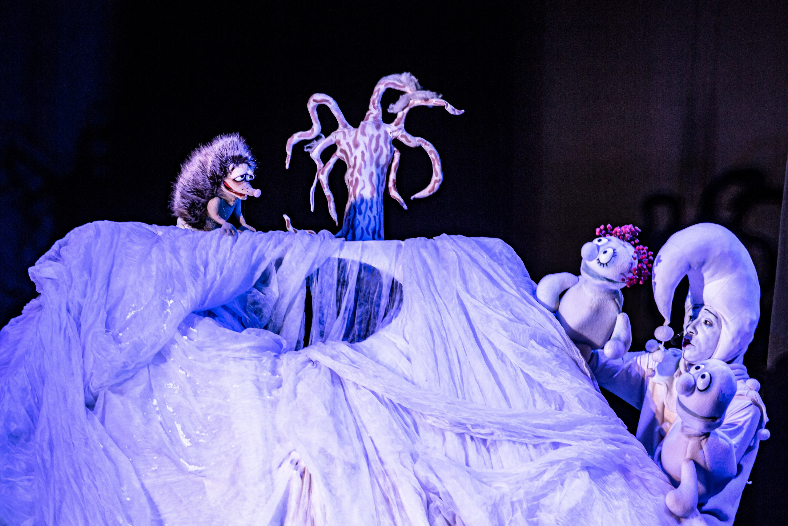 Спектакль Снежные человечки — театр Саквояж. Фотограф в Сочи Юрий Шептаев