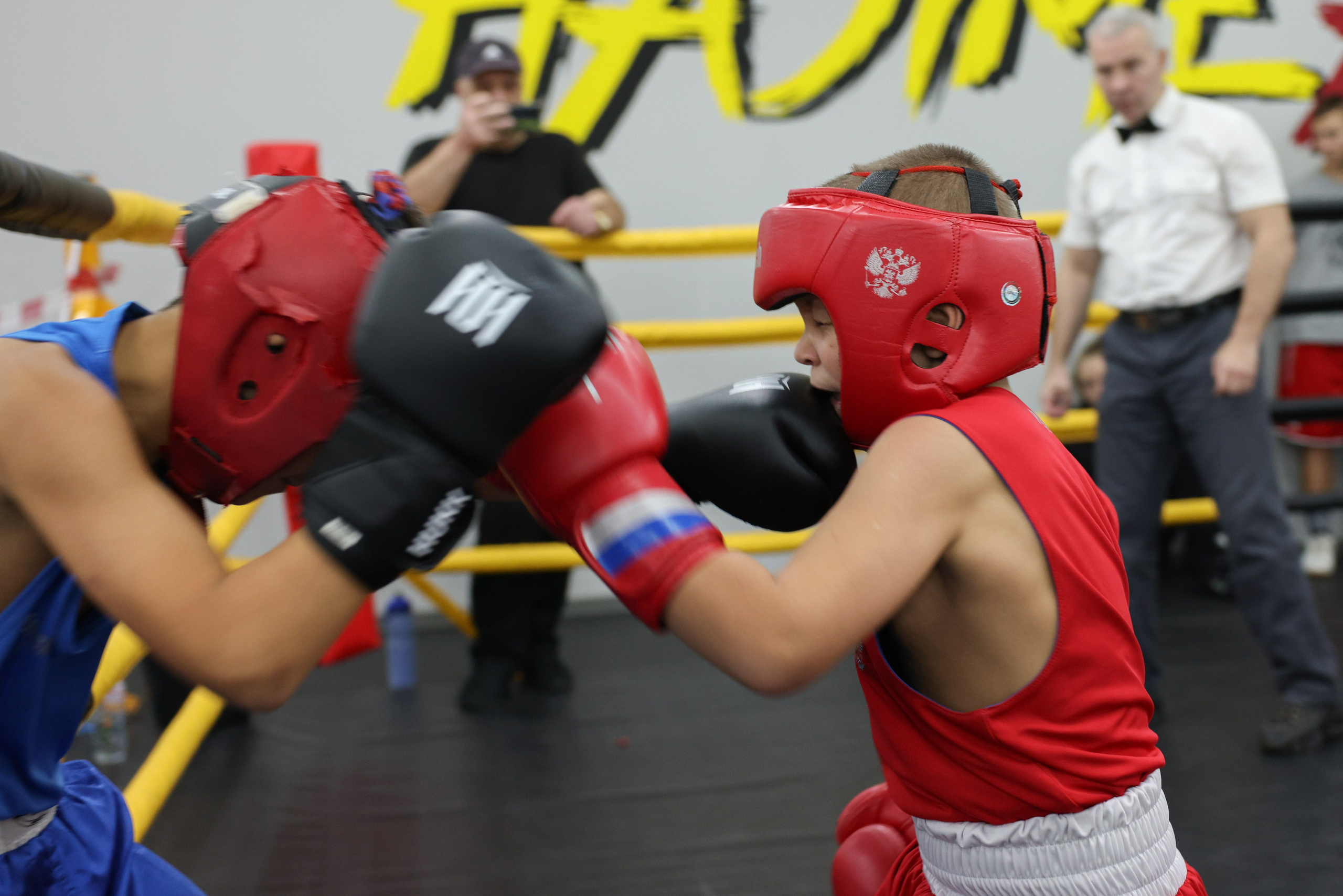 Открытый ринг «кубок ООО «ТЭК НеваСпецТяж». Фотограф Александр Заломаев