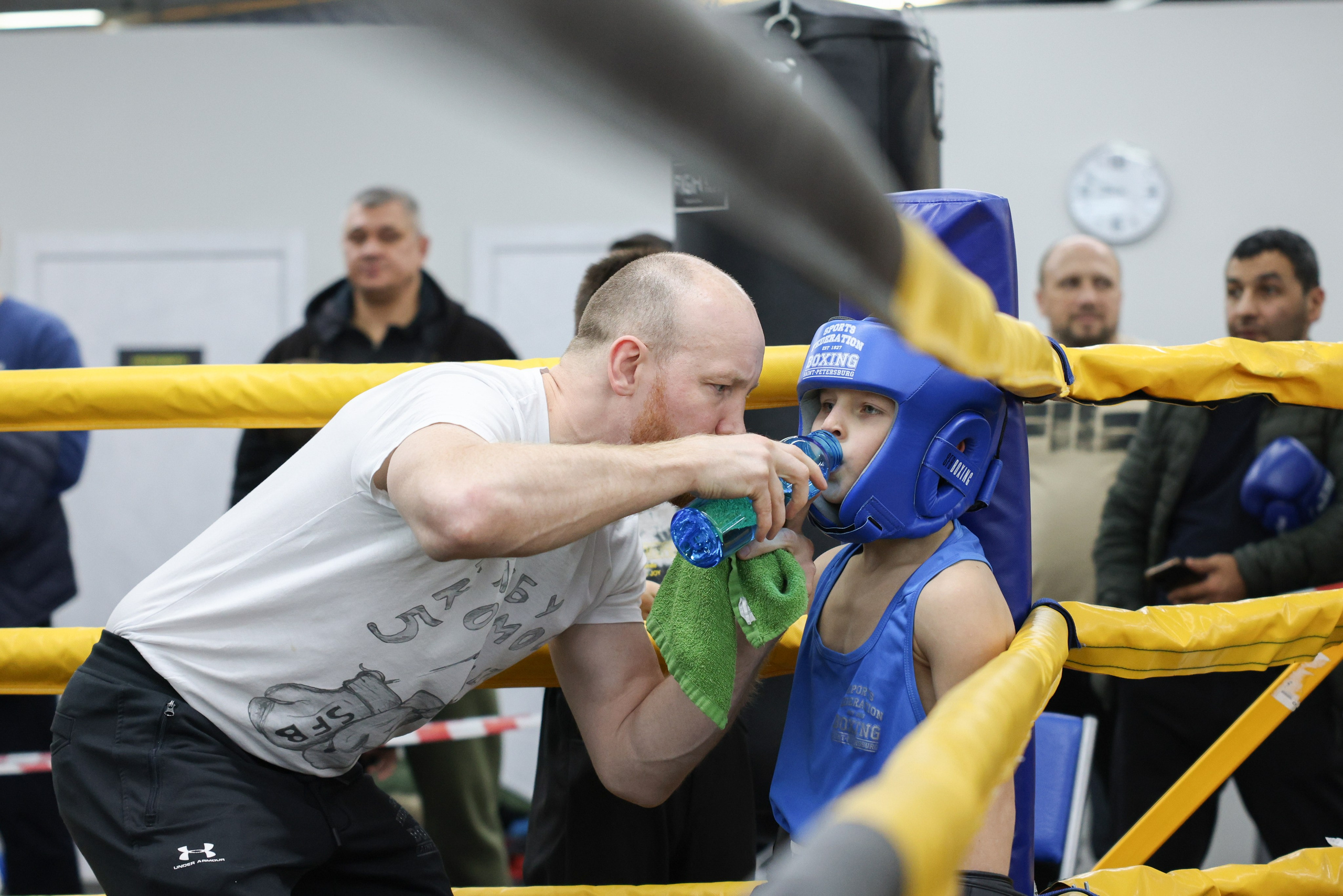 Открытый ринг «кубок ООО «ТЭК НеваСпецТяж». Фотограф Александр Заломаев