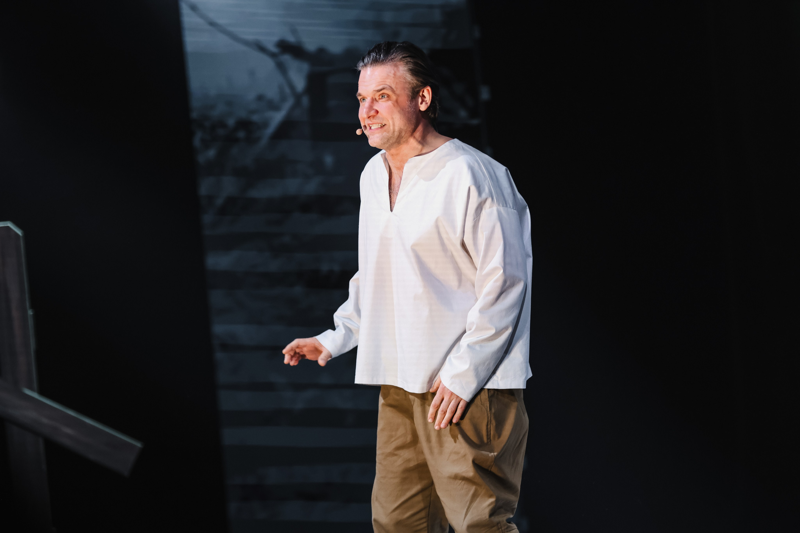 Василий Теркин, театр «Русская песня». Фотограф Ольга Махалова — Санкт-Петербург, Москва, Нижний Новгород