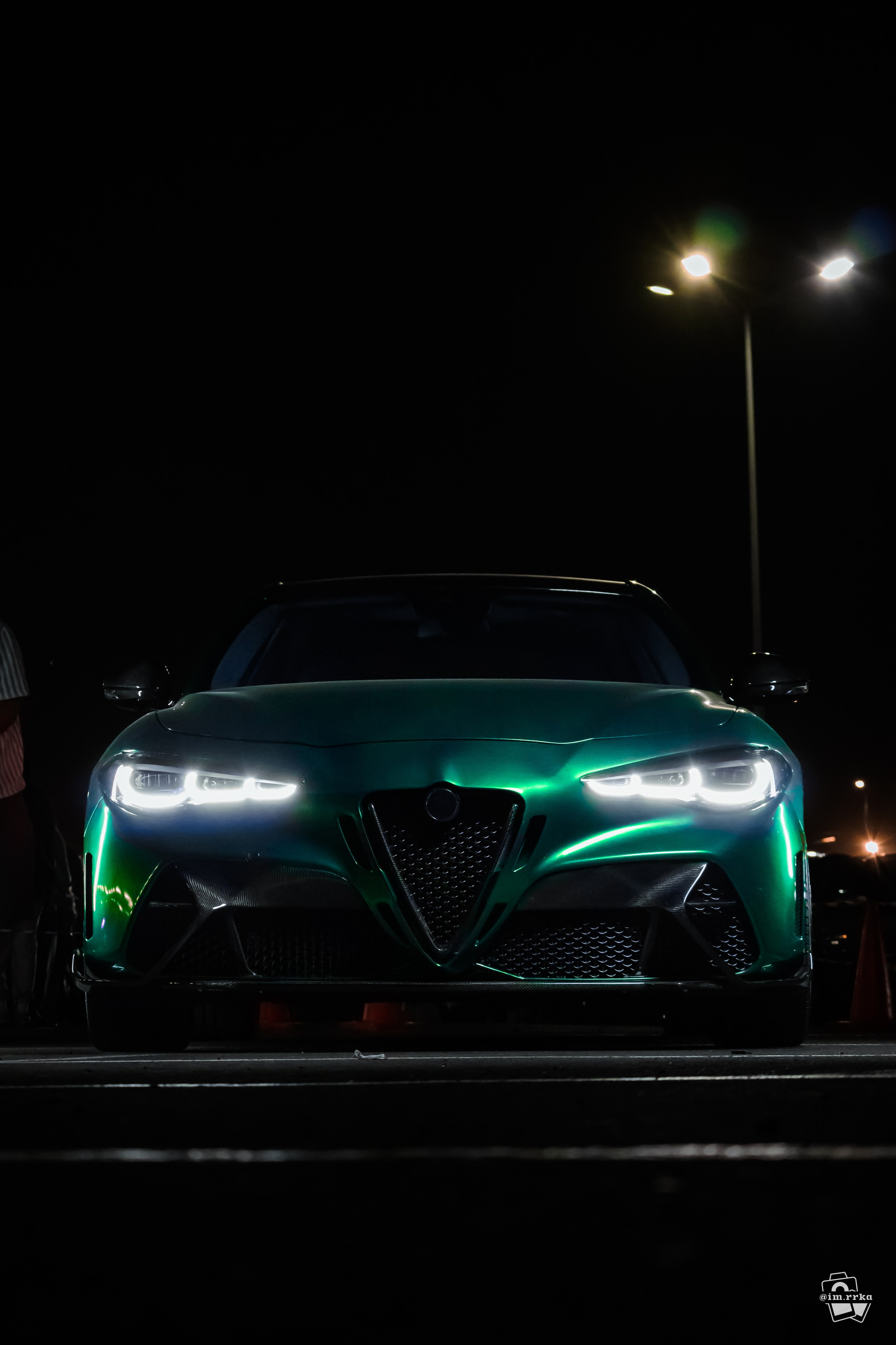 Короткая фотосессия. Alfa Romeo. Ирина Санрайз — Автомобильный фотограф в Москве