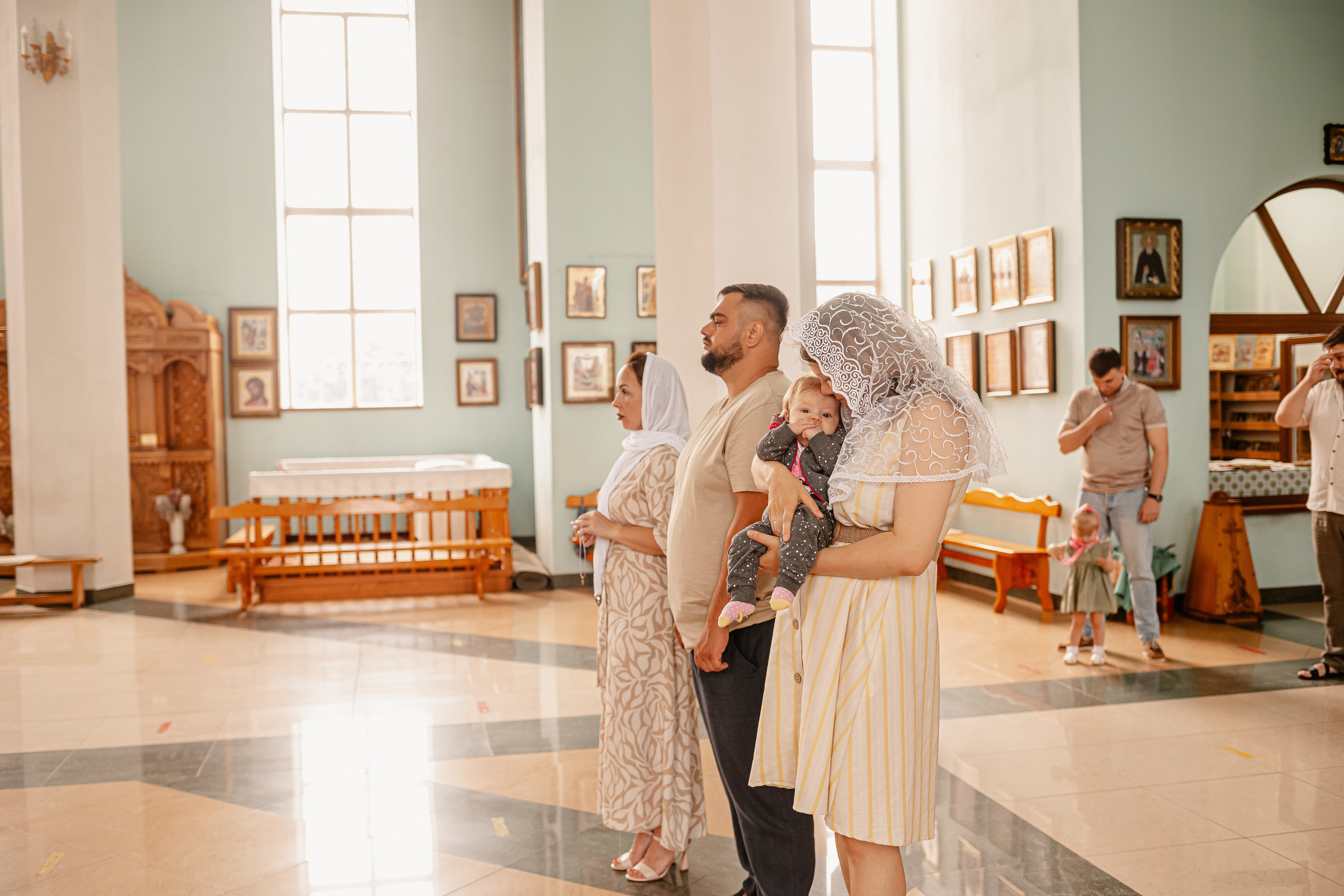 Крещение в Кропоткине. Свадебный фотограф Кропоткин Краснодар