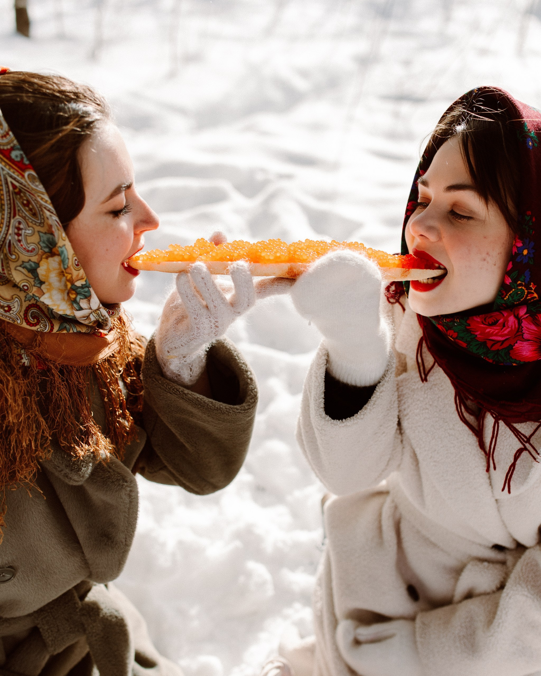 Сёстры. Масленица. Анастасия Турсунова арт-фотограф в Москве