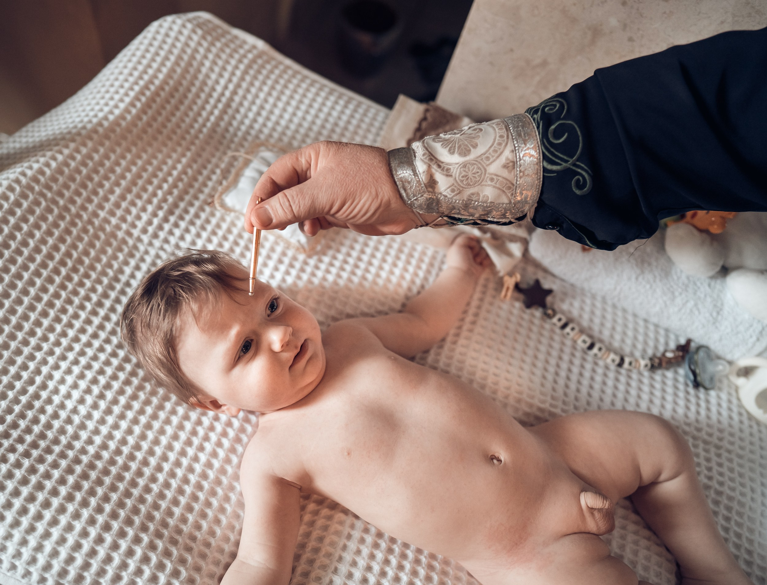 Крещение в храме Прп.Сергия Радонежского с. Орлиное. Церковный фотограф Севастополь