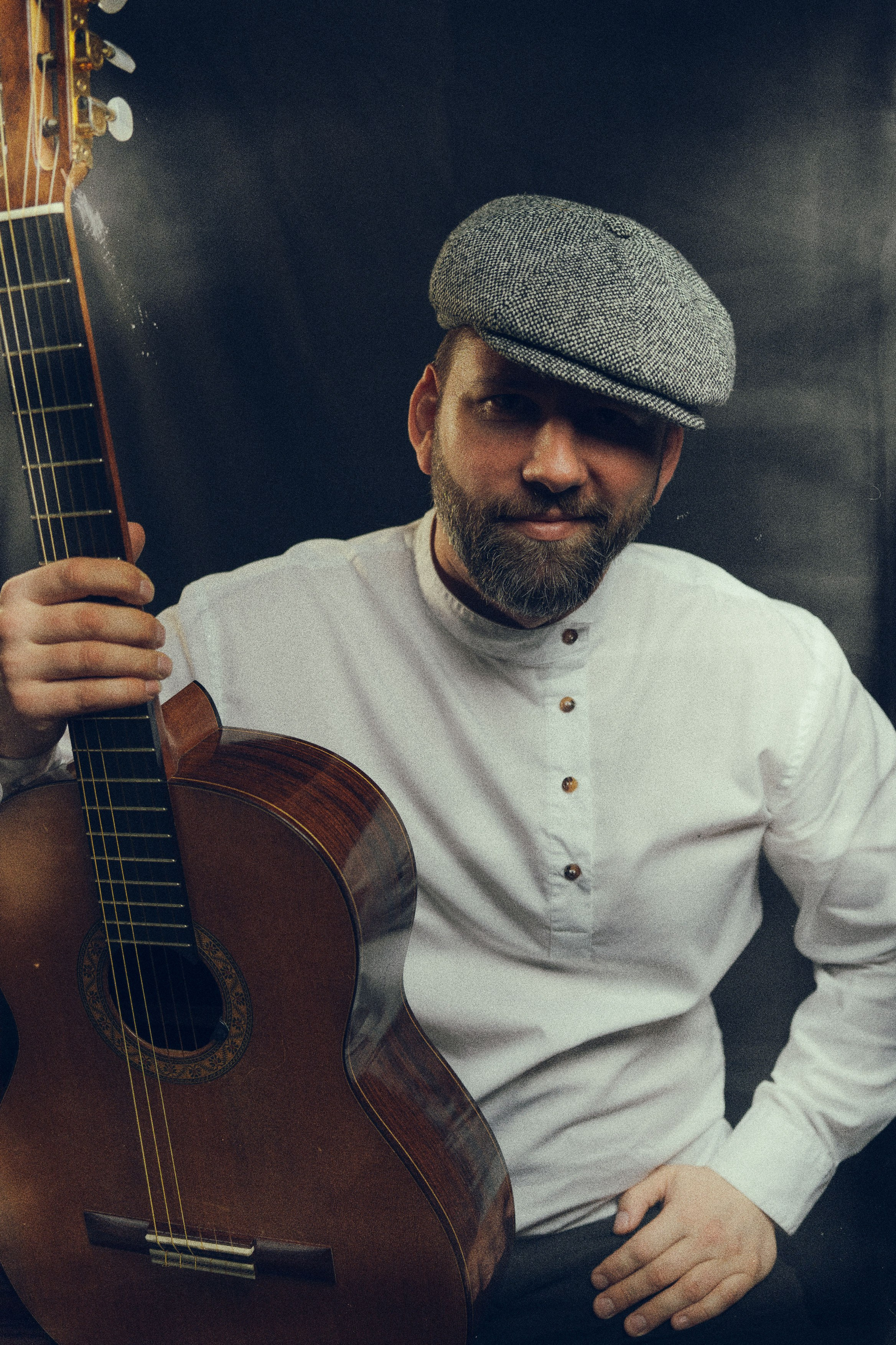 Фотосессия мужской портрет (гитара). Яростный фотолюбитель Vervie Vitoe