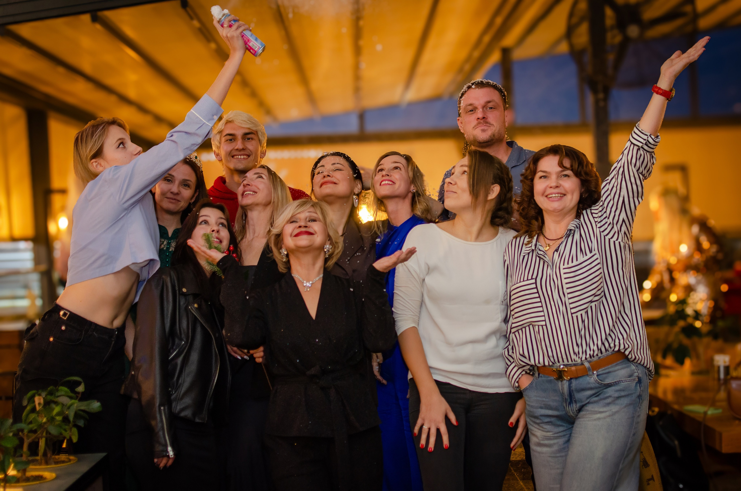 New Year's parties. Event photographer Alena Iurchenko