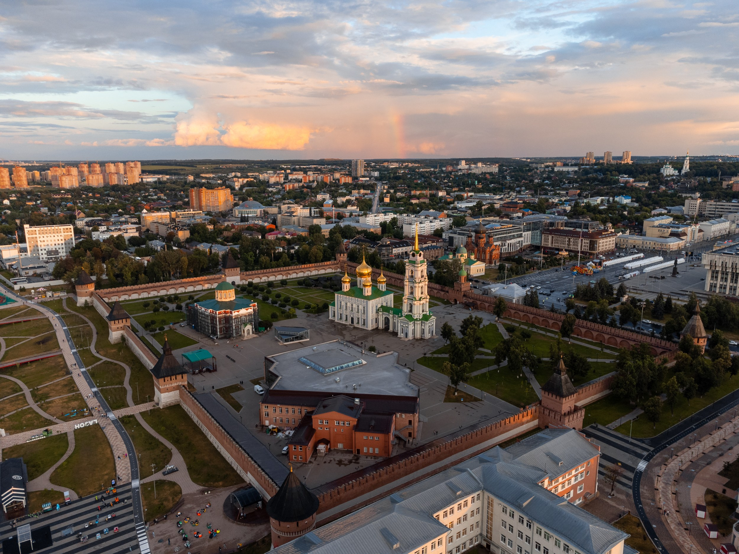 Тульский кремль и Казанская набережная. Фотограф и видеооператор в Туле | Даниил Рыбак
