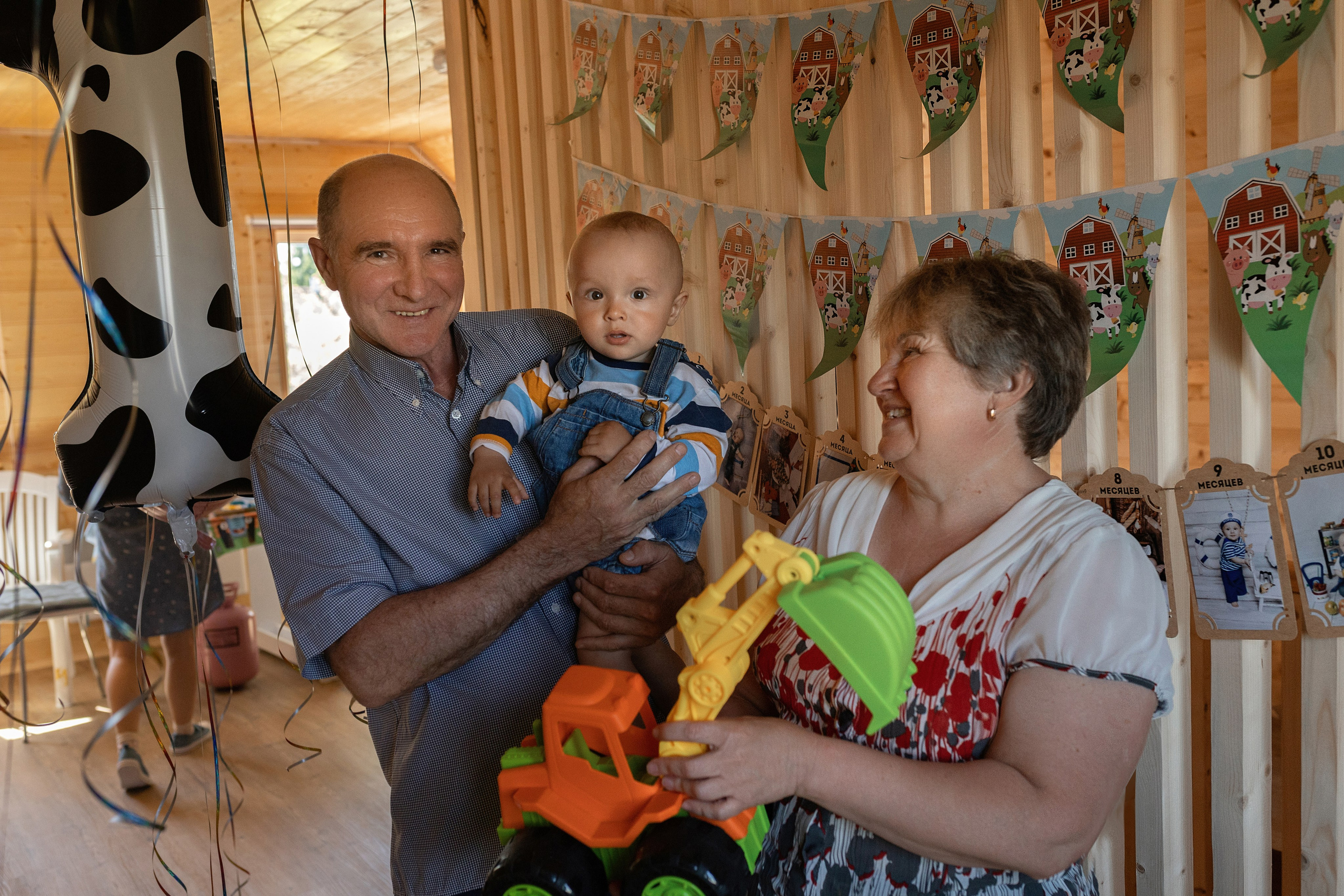 Анатолию 1 годик. Семейный фотограф в Москве и Балашихе Гайдарова Лена