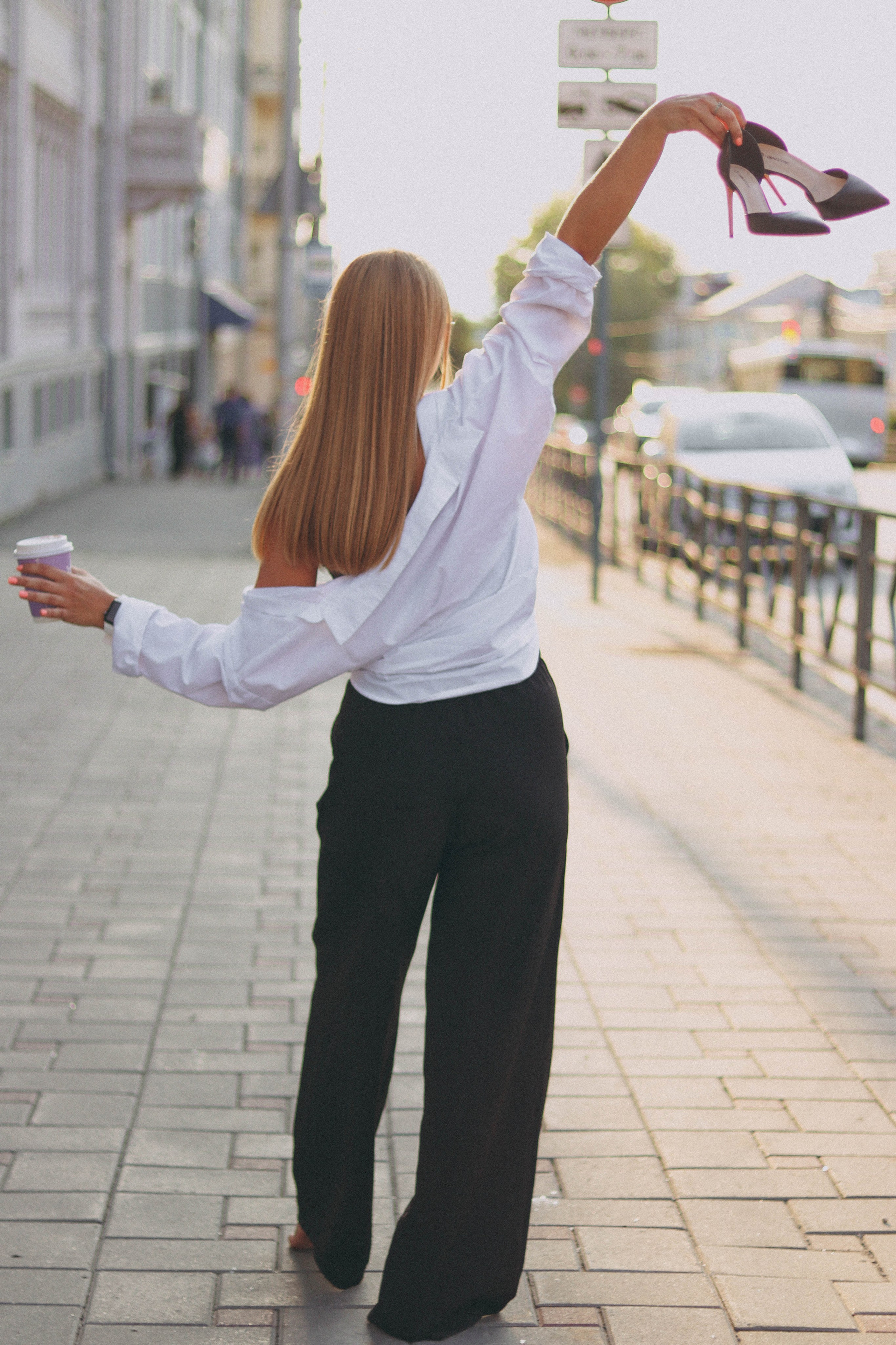 Фотосъёмка Ани на улице. Фотограф Самара Лена Мандарин