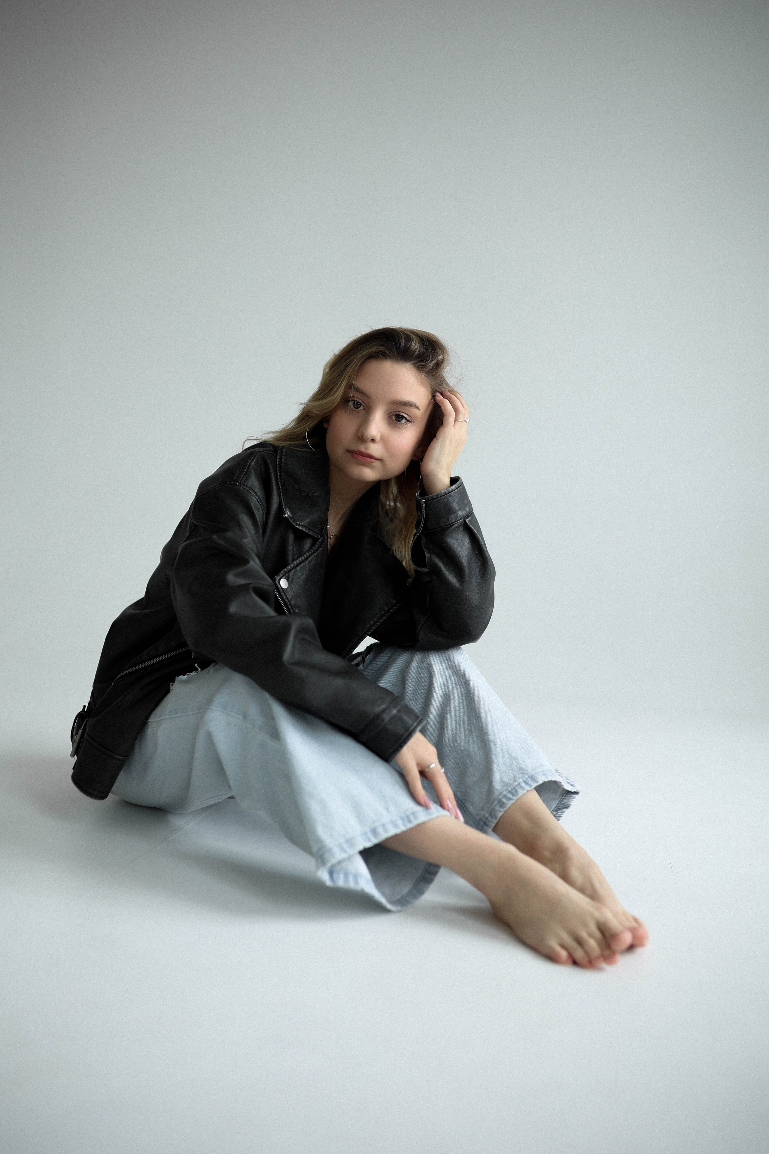 Фотосъемка для Юли в студии. Фотограф Самара Лена Мандарин