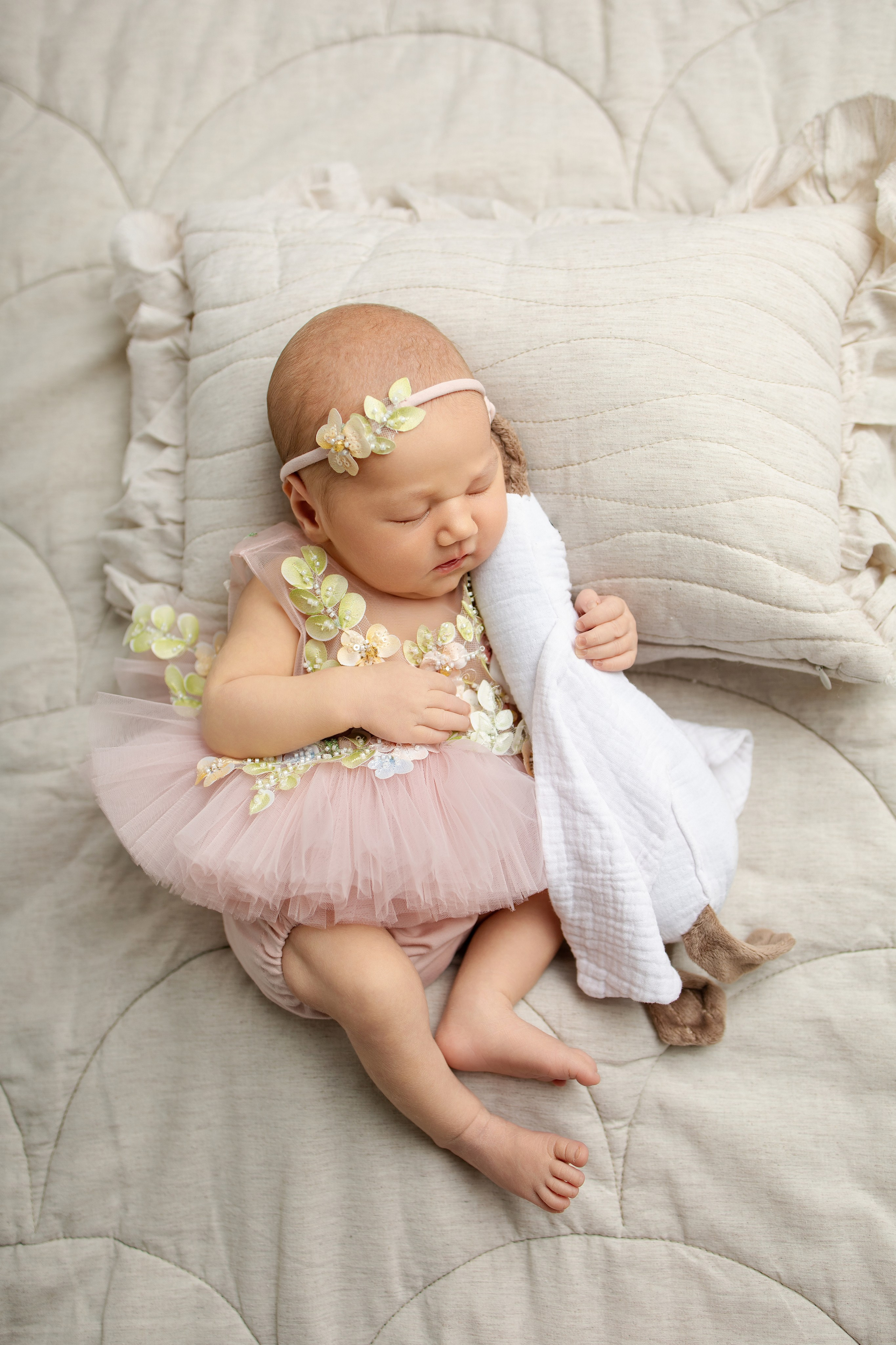 Полина 6 дней. Фотограф новорождённых Newborn Москва