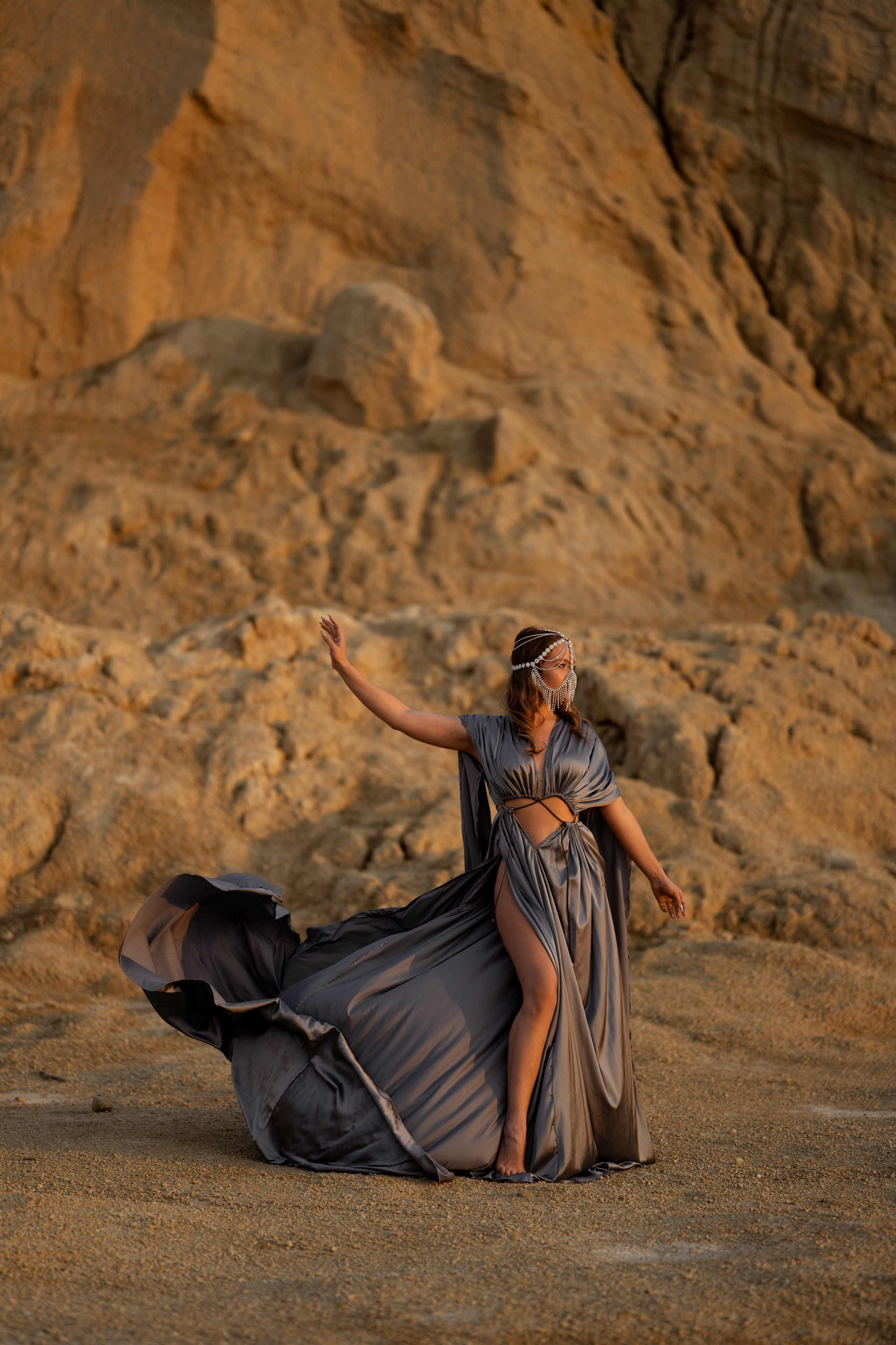 Екатерина в пустыне. Свадебный и семейный фотограф в СПб Валерия Фомичева