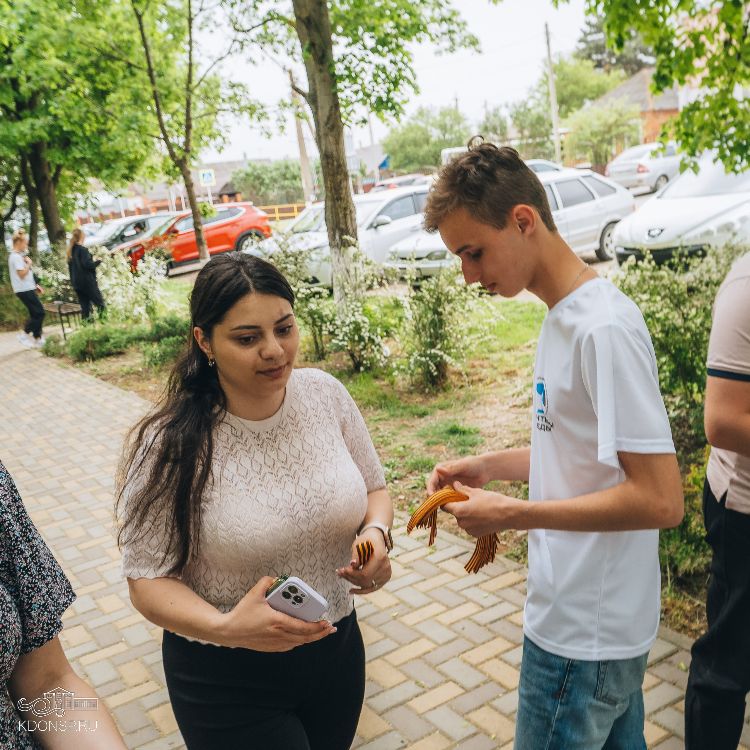 «Георгиевская ленточка — символ Победы». Новотитаровский Дом культуры