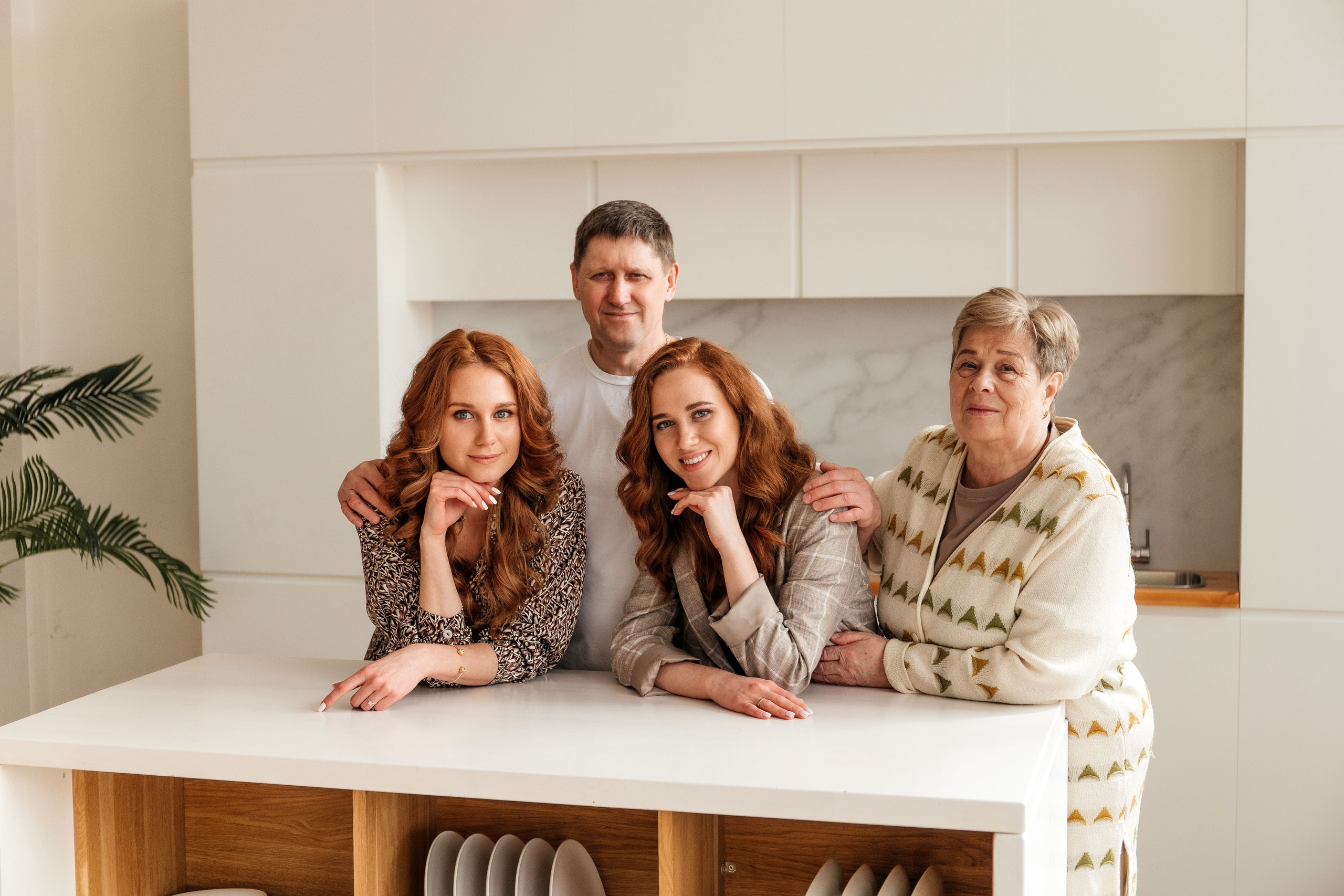 Ира и её семья. Фотограф Харитонова Наталья