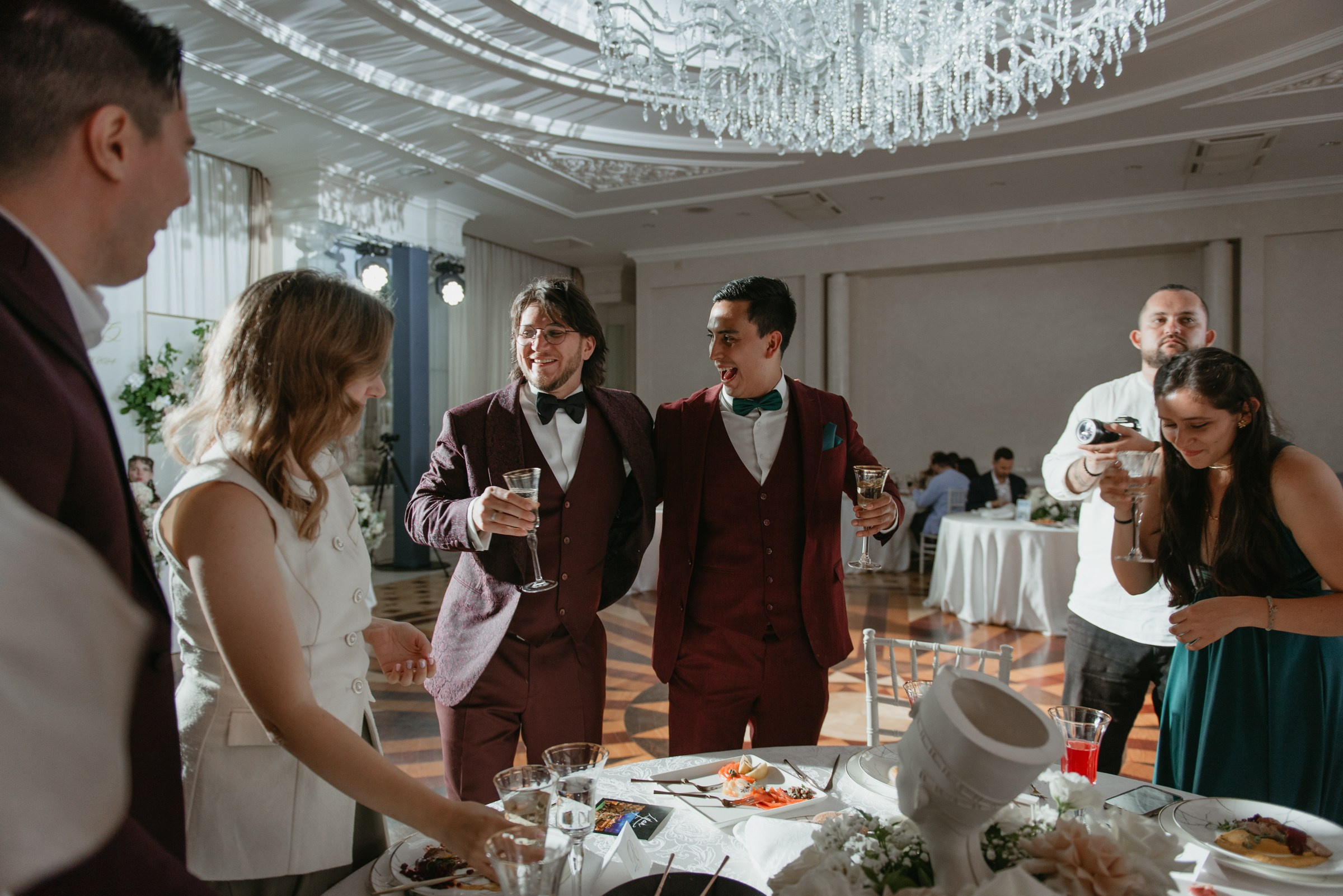 свадебный банкет в резиденции К2